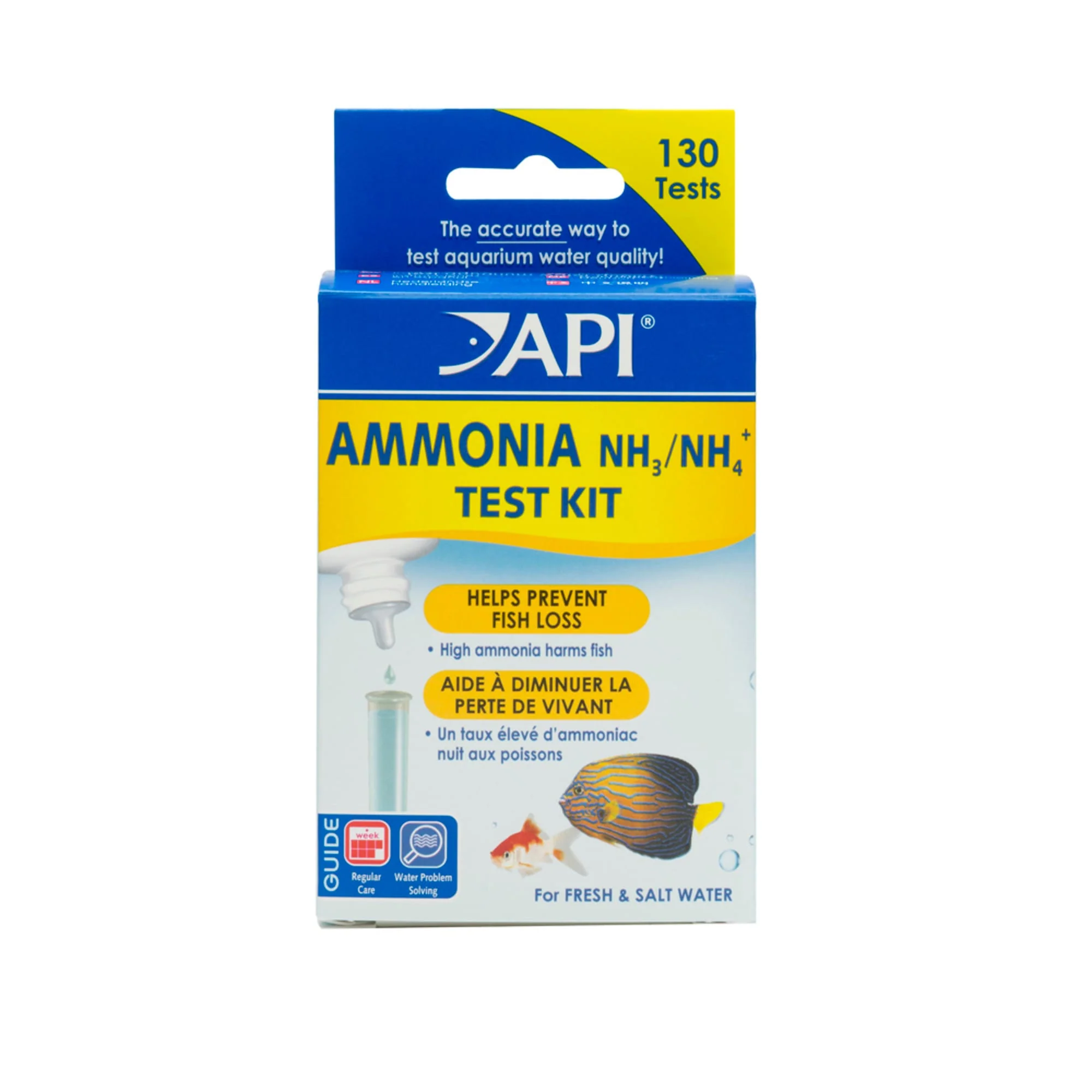 API Ammonia Test Kit  Freshwater And Saltwater Aquarium Water Test Kit  1-Count - Image 1