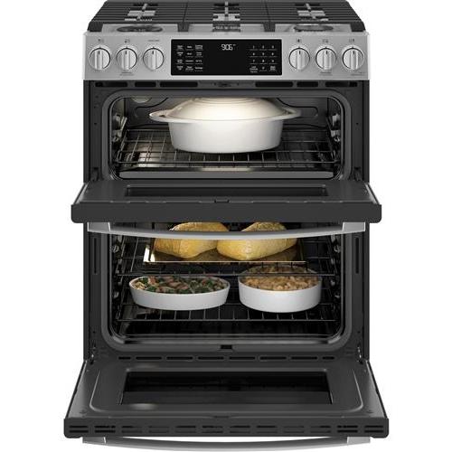 GE Profile 30-inch Slide-In Gas Range PGS960YPFS - Image 3