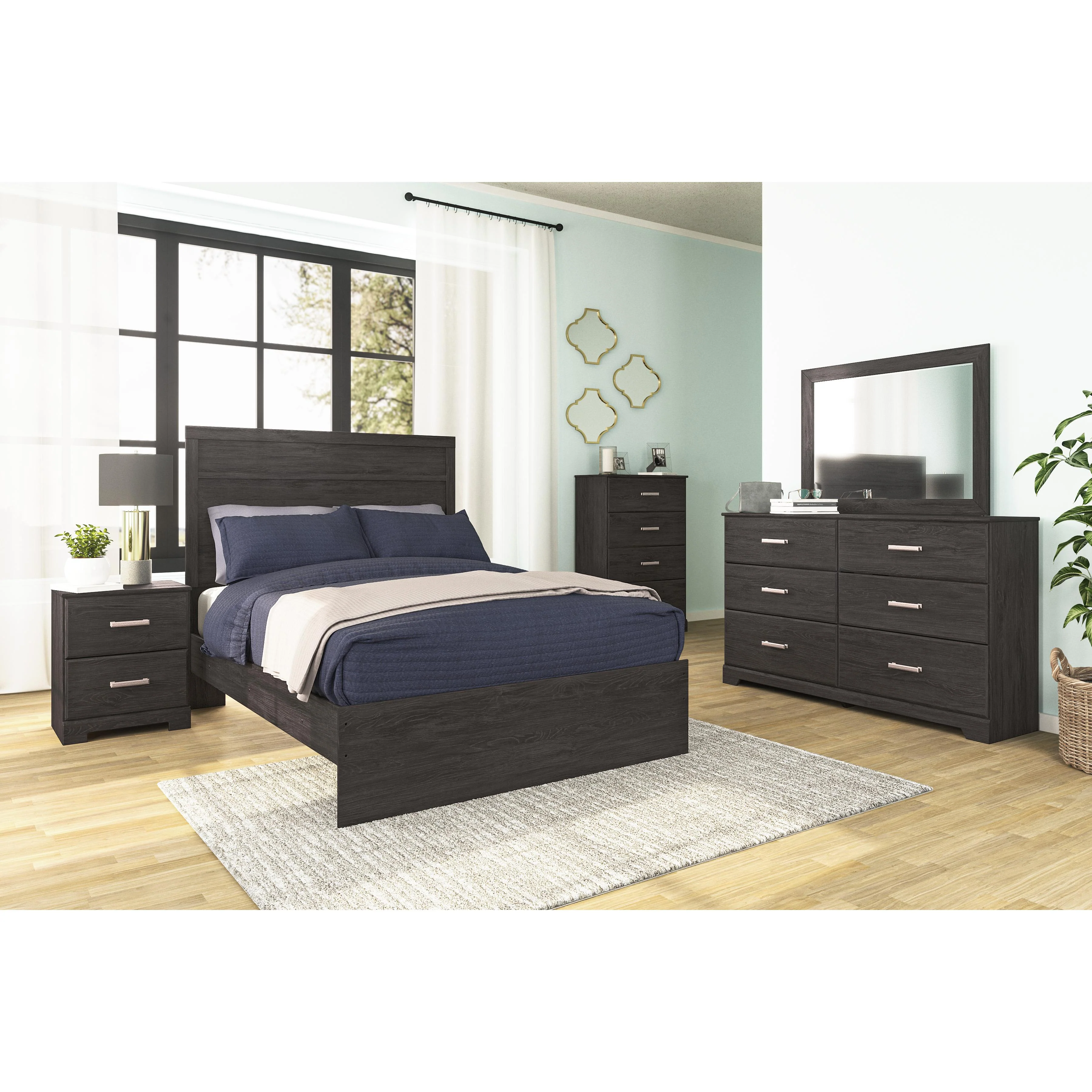 Signature Design by Ashley Belachime B2589-36 Bedroom Mirror - Image 3