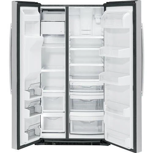 GE Profile 36-inch, 25.3 cu. ft. Side-by-Side Refrigerator with Ice and Water PSE25KYHFS - Image 2