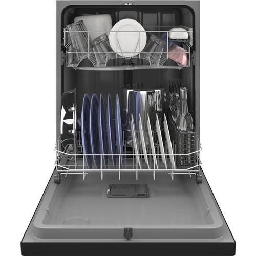 GE Built-In Dishwasher with Steam Wash GDF535PGRBB - Image 3