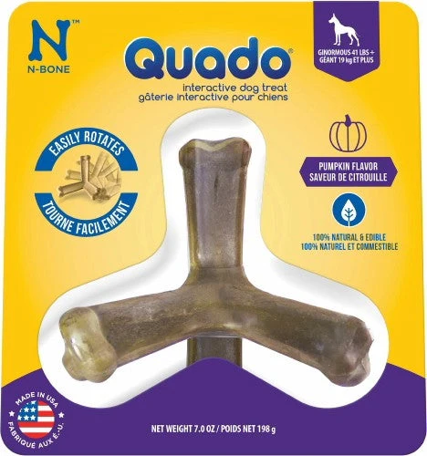 N-Bone Quado Pumpkin Flavor Ginormous Large - Image 1