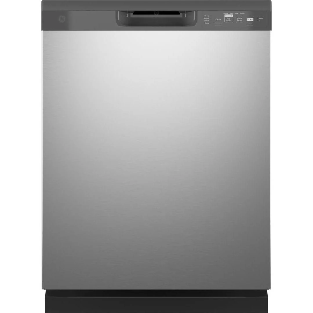 GE Built-In Dishwasher with Front Controls GDF510PSRSS - Image 1