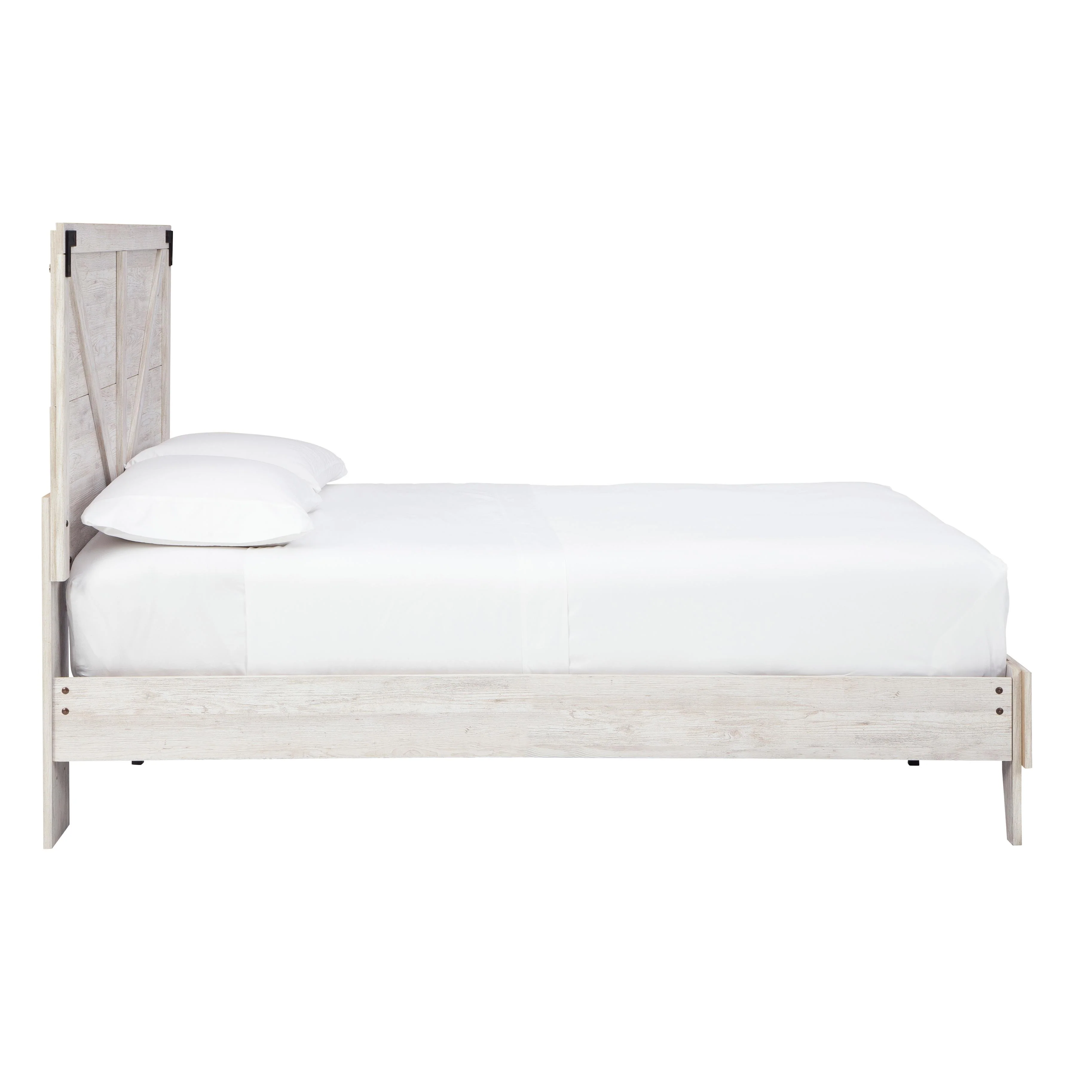 Signature Design by Ashley Shawburn EB4121B1 Queen Crossbuck Panel Platform Bed - Image 3