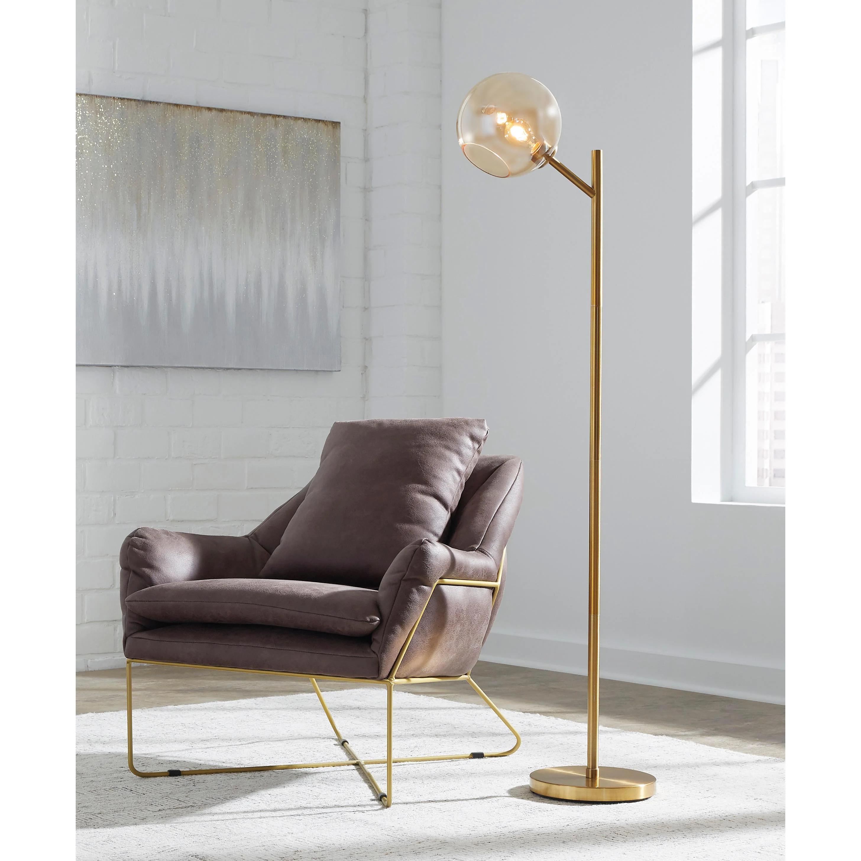 Signature Design by Ashley Abanson L206021 Metal Floor Lamp - Image 3
