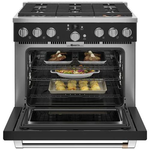 Café 36-inch Freestanding Dual-Fuel Range with 6 Burners C2Y366P3TD1 - Image 3