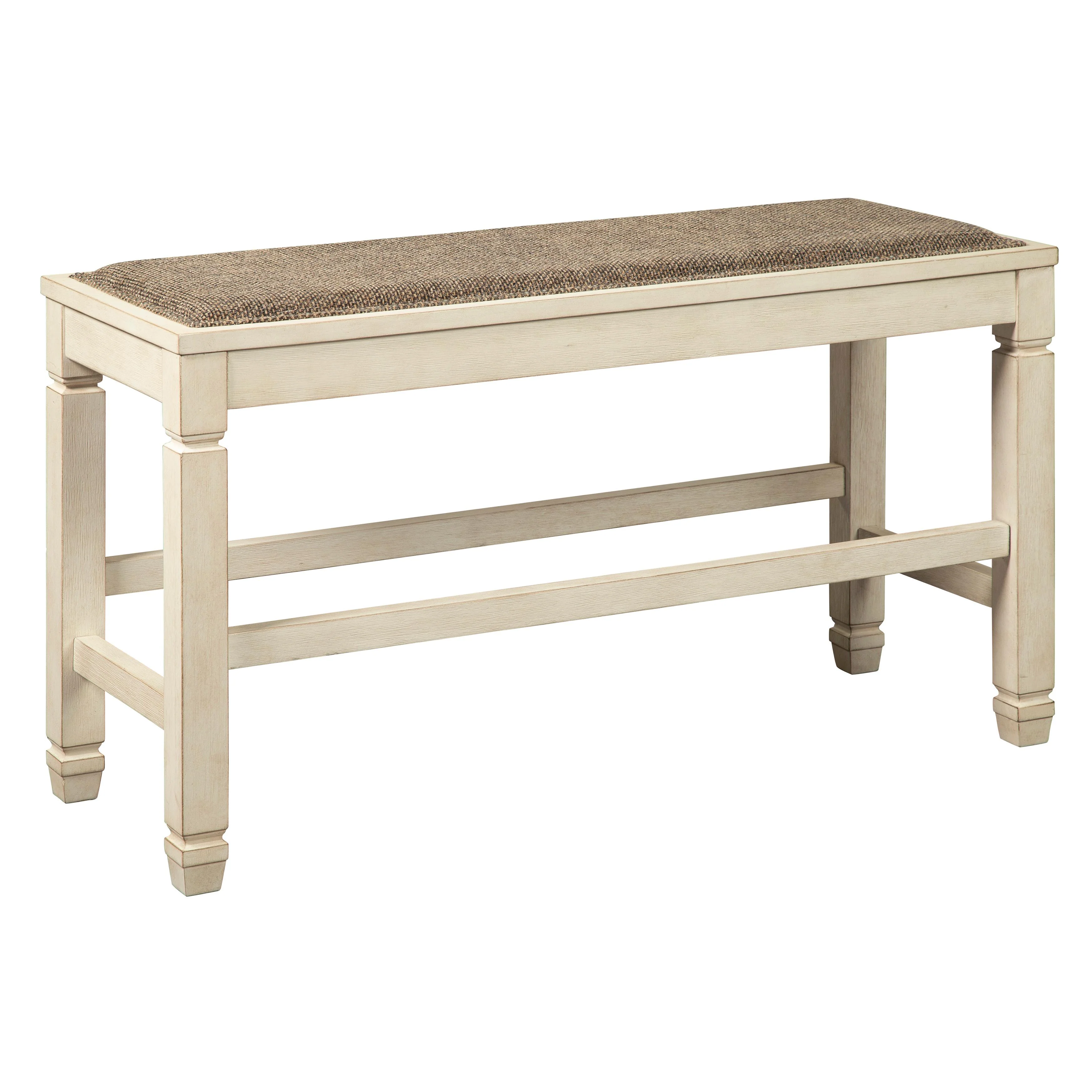 Signature Design by Ashley Bolanburg D647-09 Double Counter Upholstered Bench - Image 1