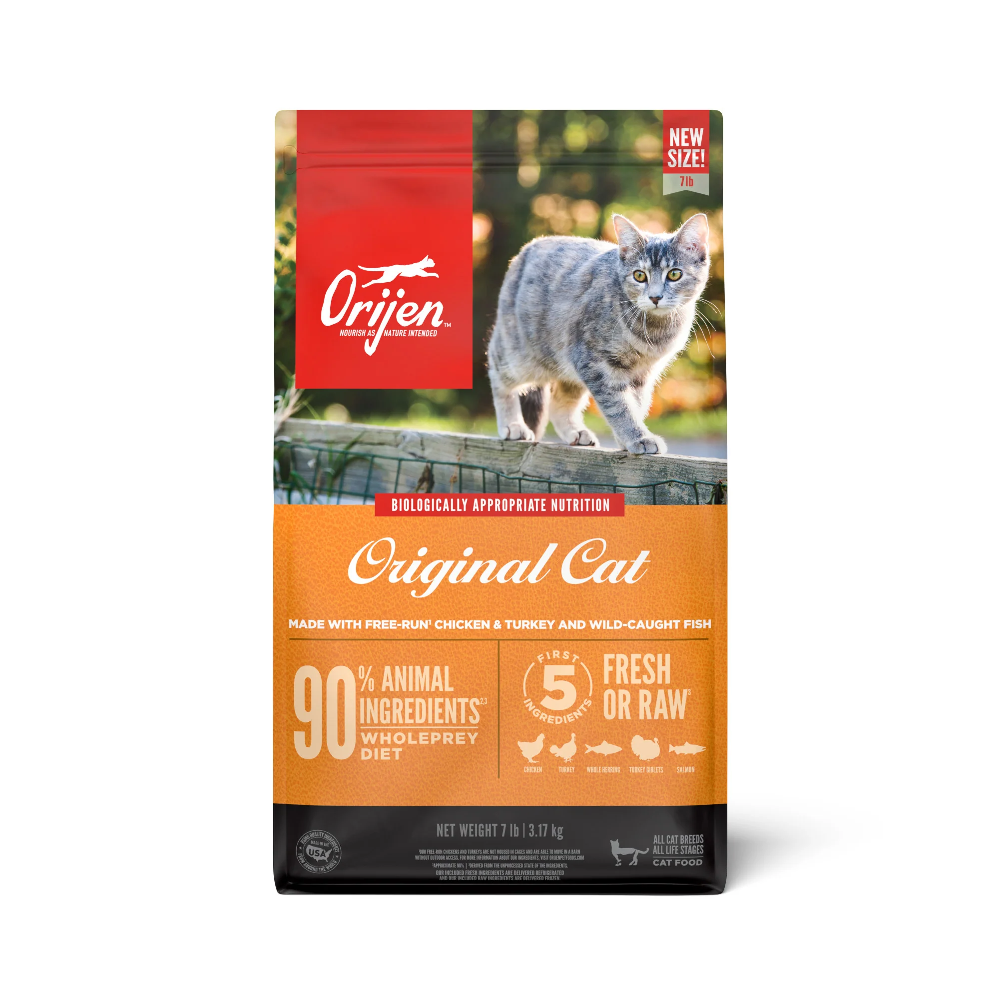 ORIJEN Grain Free Original Dry Cat Food 7lb