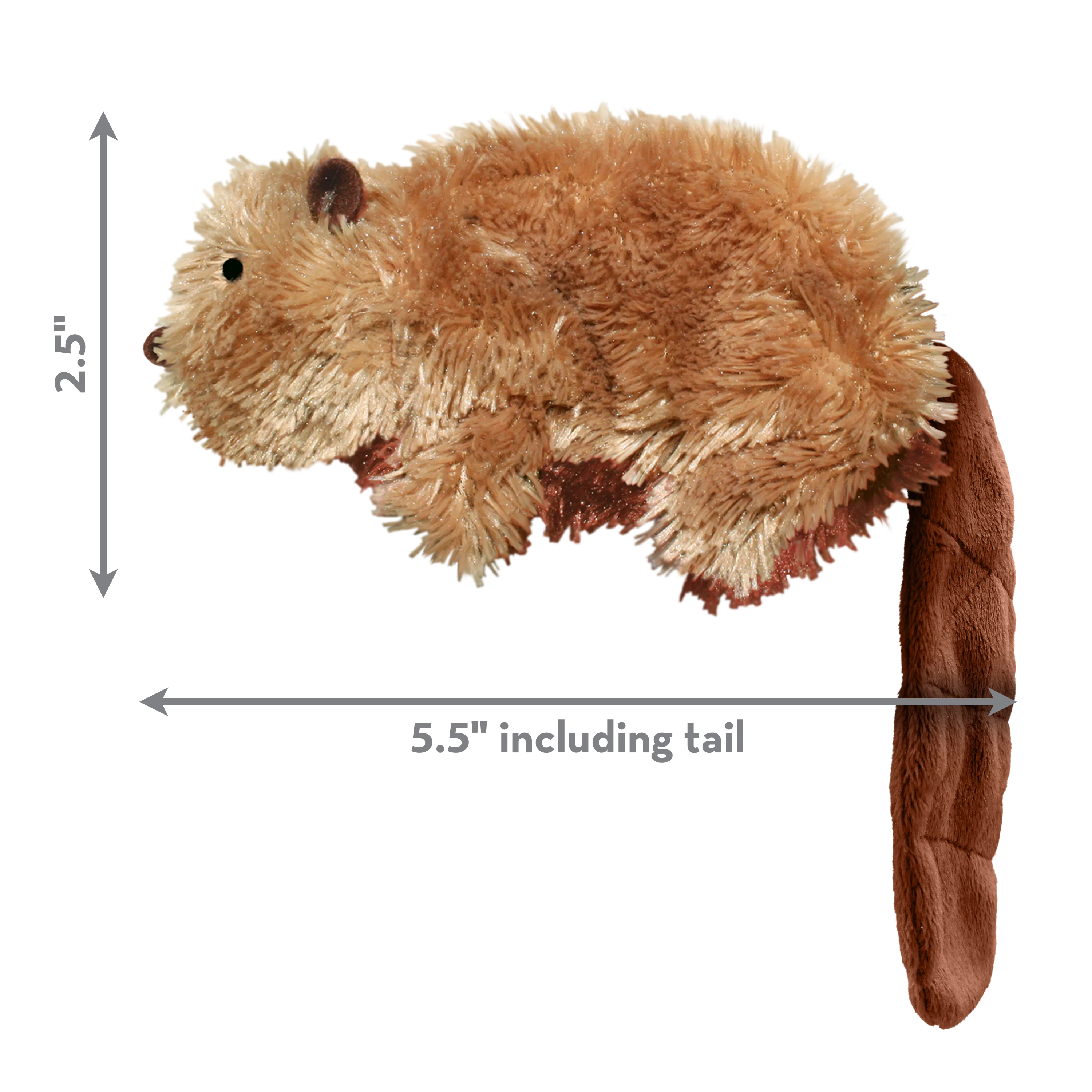 Kong Dog Toy Dr. Noyz Beaver Small - Image 1