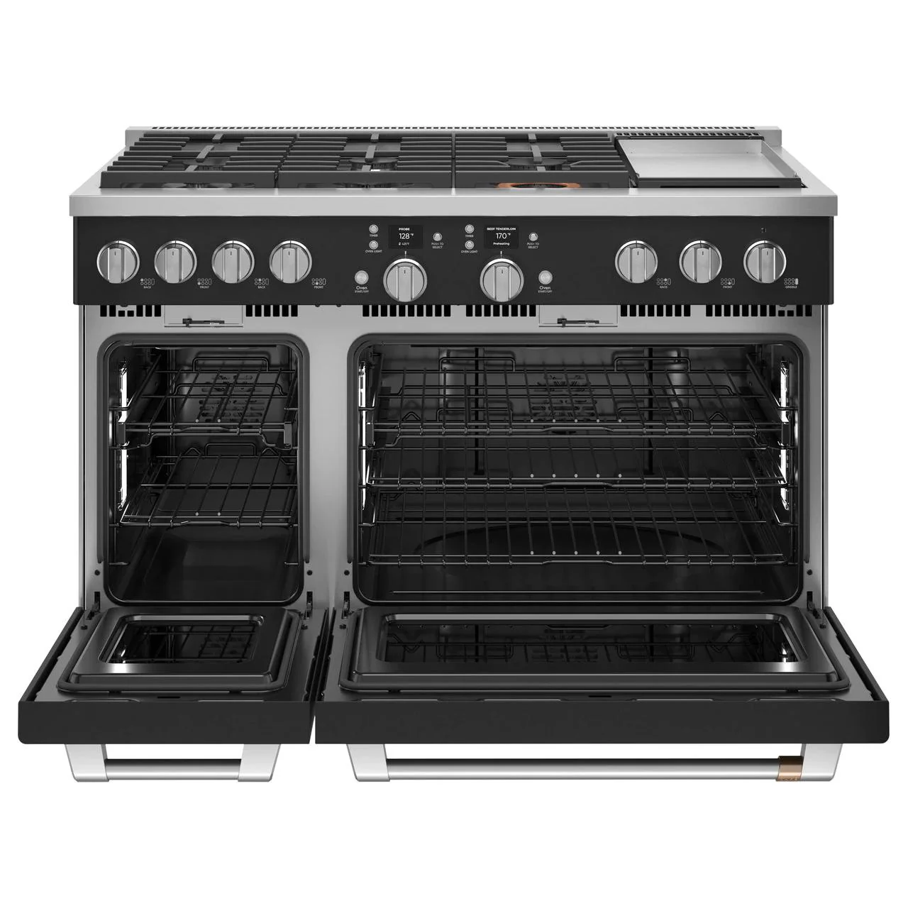 Café 48-inch Freestanding Dual-Fuel Range with 6 Burners and Griddle C2Y486P3TD1 - Image 2