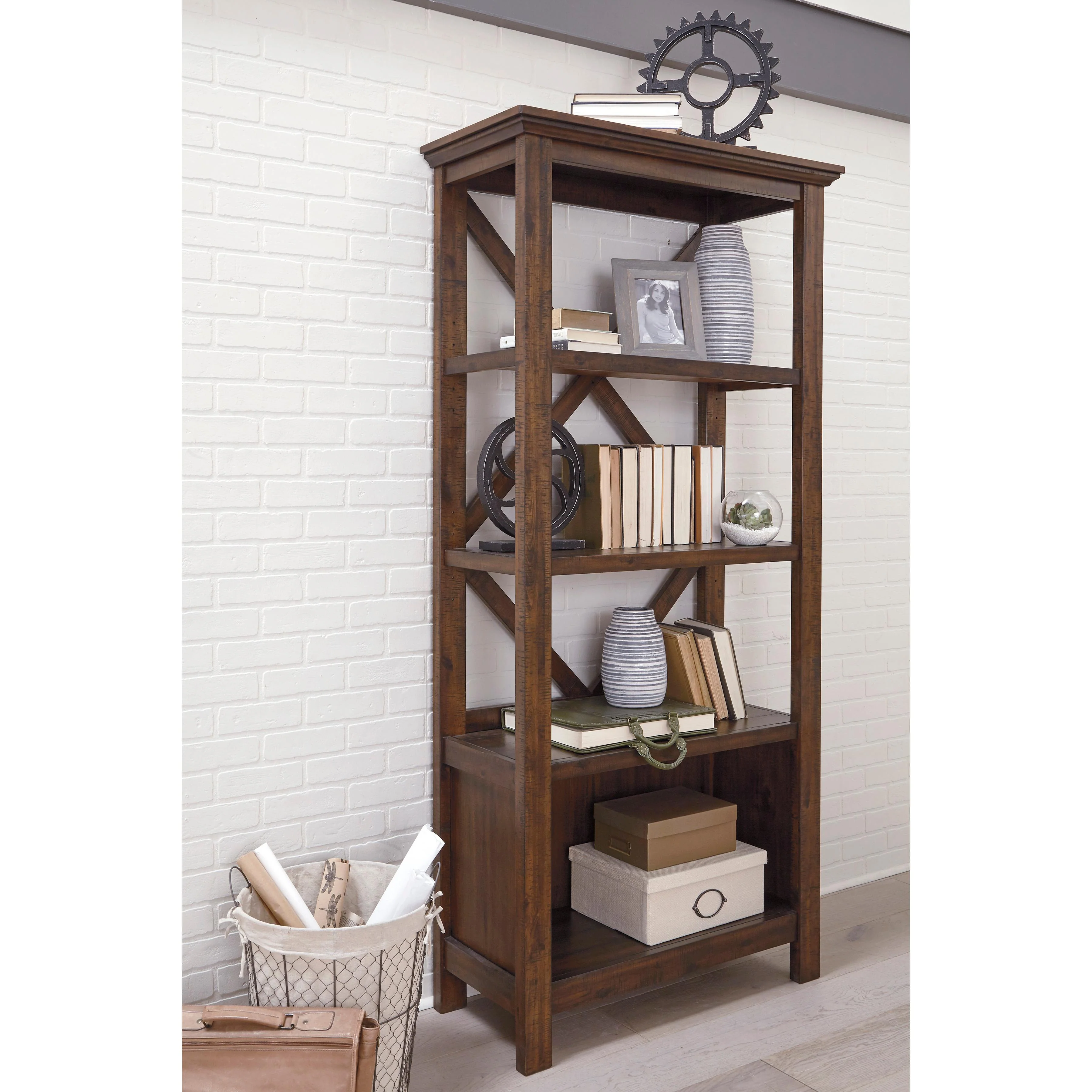 Signature Design by Ashley Baldridge H675-17 Large Bookcase - Image 3