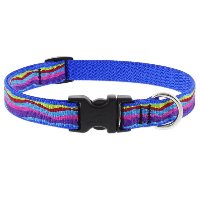 Lupine Pet Dog 2/4 In Wide 9-14 In Adjustable Collar Original Designs Ripple Creek - Image 1