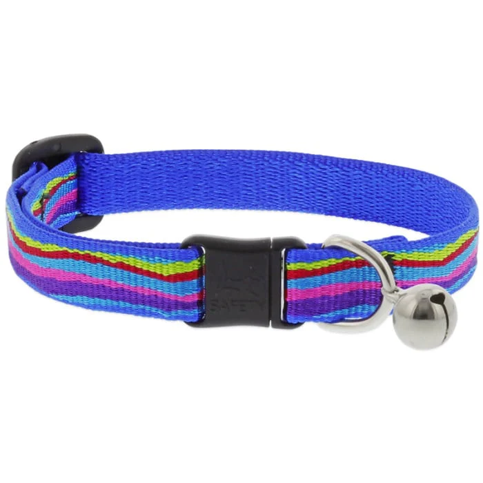 Lupine Pet Cat 1/2 In Wide 8-12 In Breakaway Safety Collar With Bell Original Designs Ripple Creek - Image 1