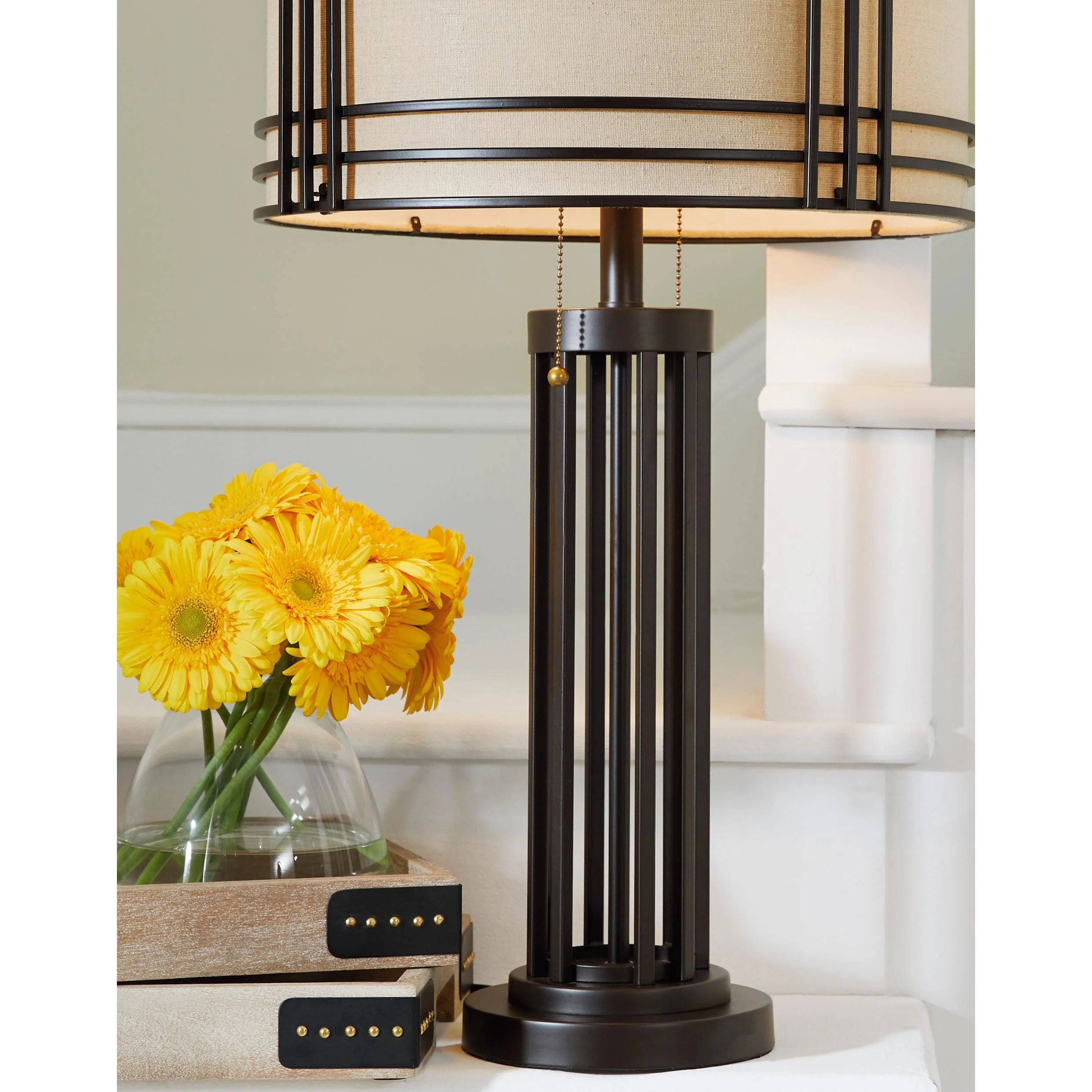 Signature Design by Ashley Hanswell L208294 Metal Table Lamp - Image 2