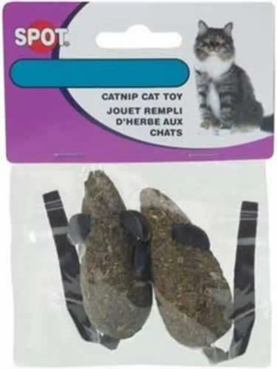 Spot Ethical Pet Cat Toy Catnip Candy Mice 2pk - Image 1