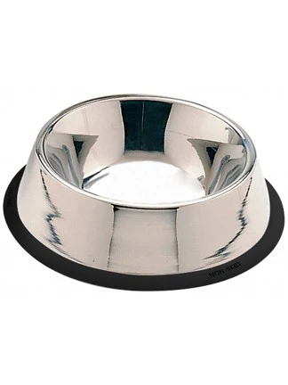 Spot Ethical Pet 32Oz No-Tip Mirror Stainless Steel Dog Dish - Image 1