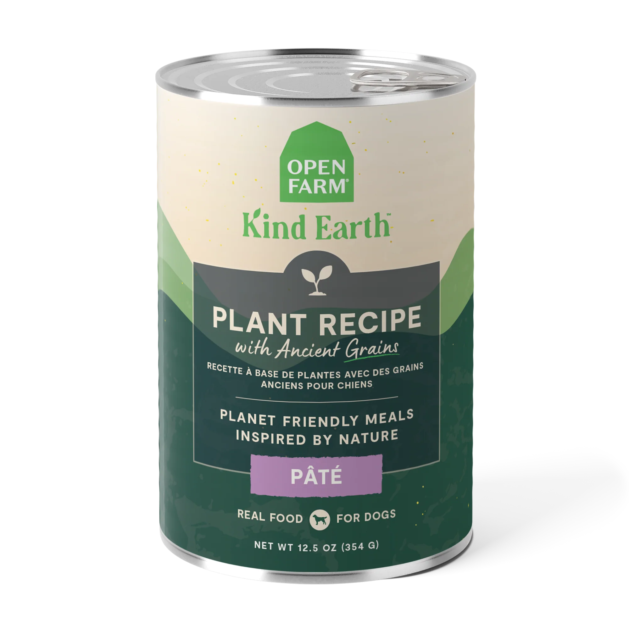 Open Farm Kind Earth Plant Pâté With Ancient Grains For Dogs 12.5oz Can