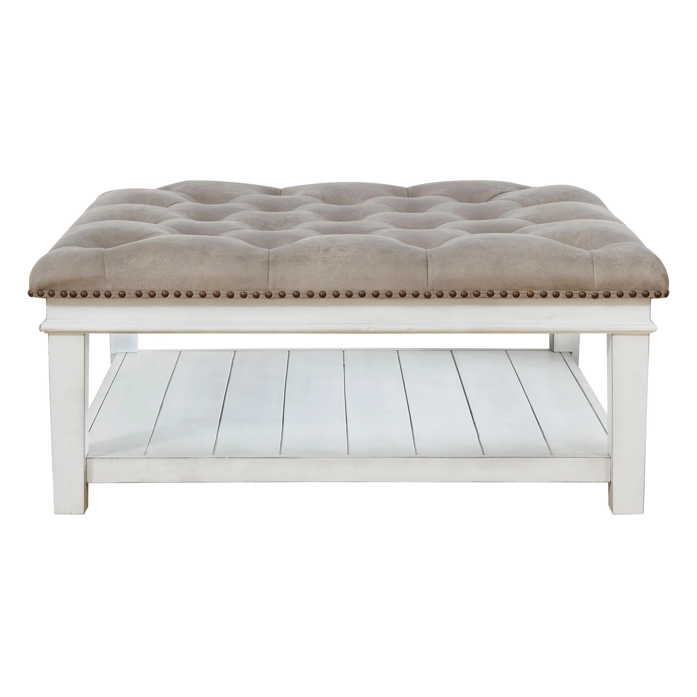 Signature Design by Ashley Kanwyn T937-21 Upholstered Ottoman Cocktail Table - Image 2