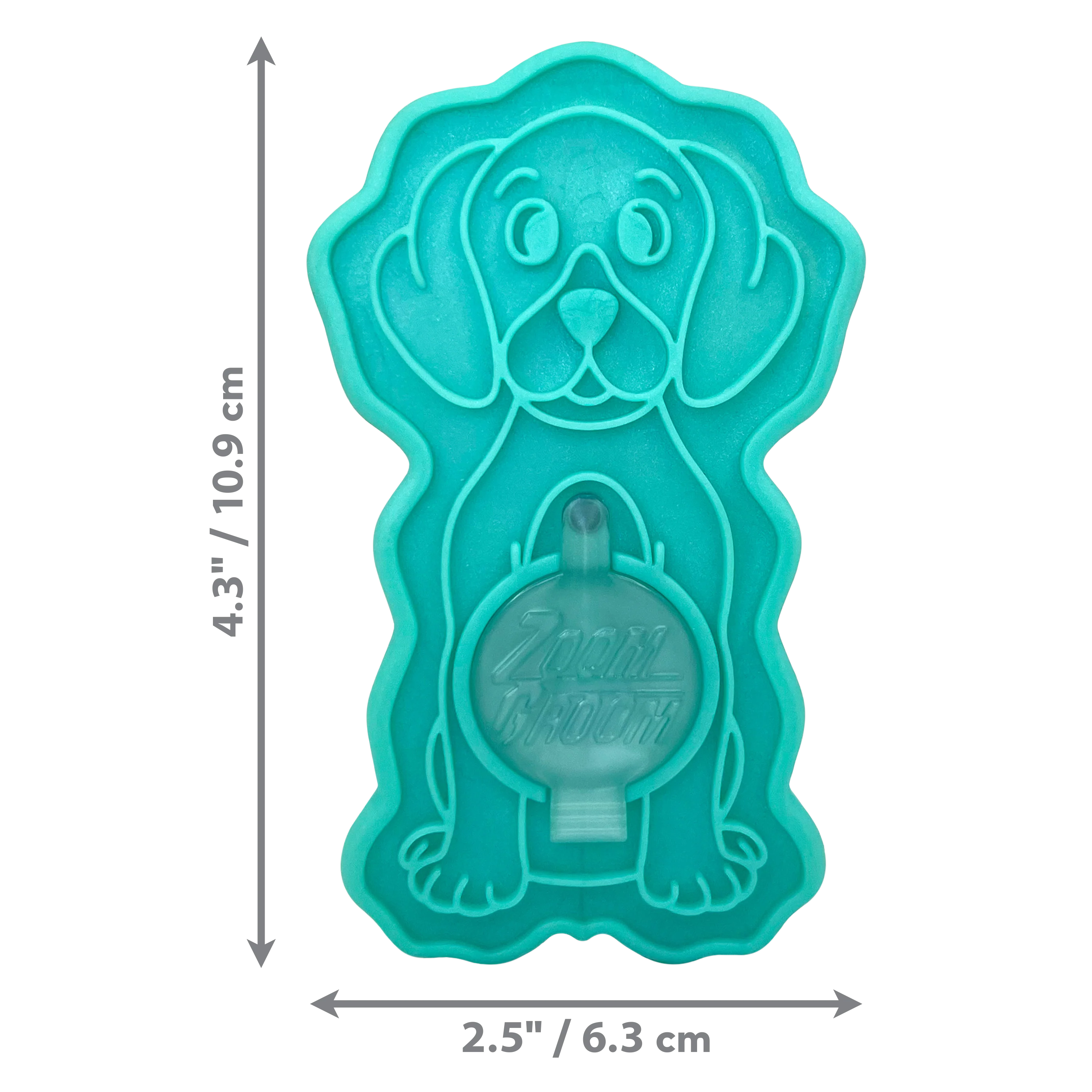 Kong Dog ZoomGroom Large Bubbles - Image 1