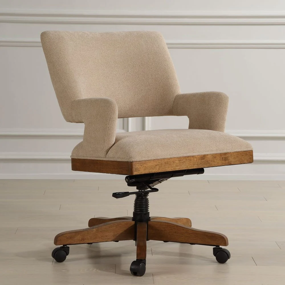 Pecan Desk Chair - Image 2