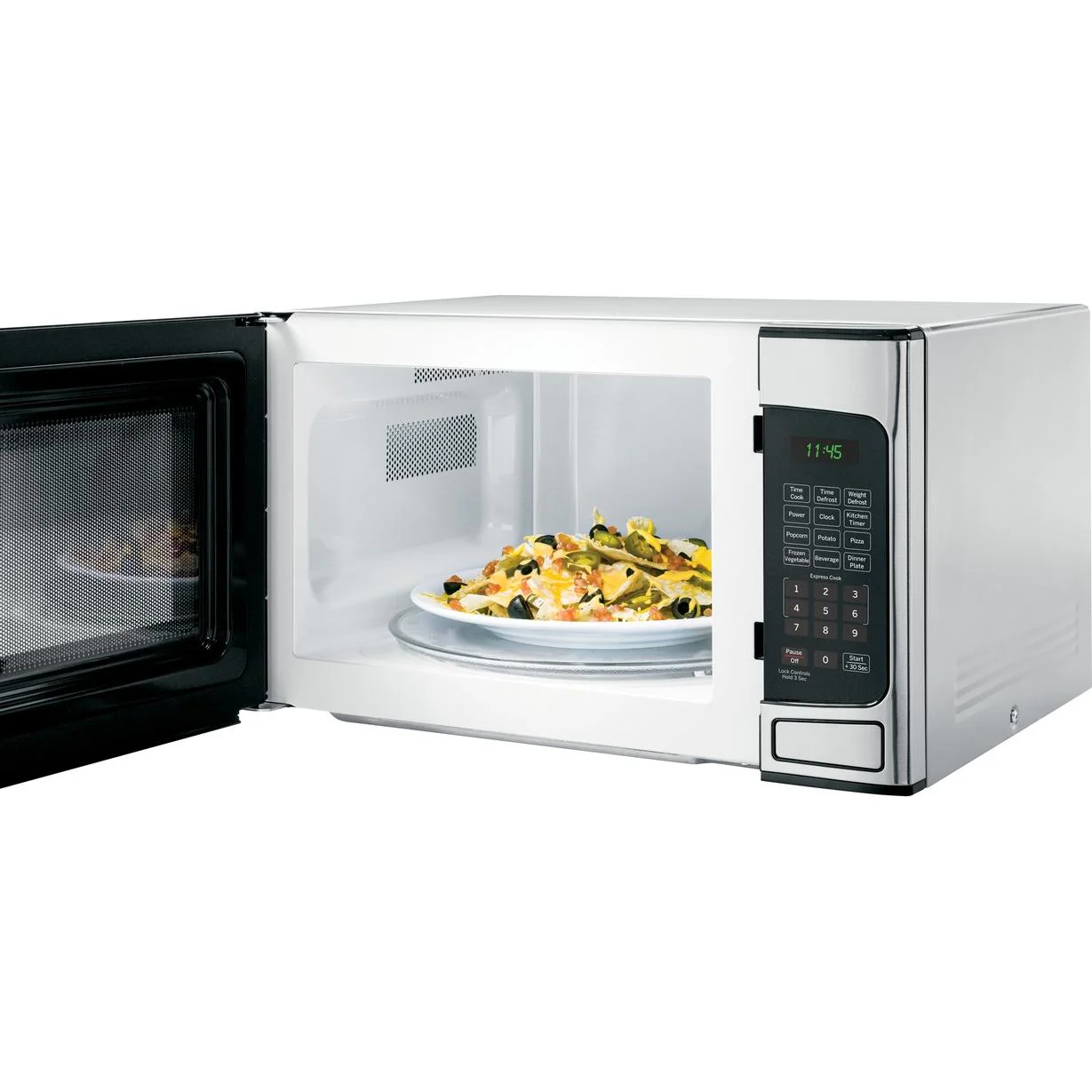 GE 20-inch, 1.1 cu.ft. Countertop Microwave Oven JESP113SPSS - Image 2
