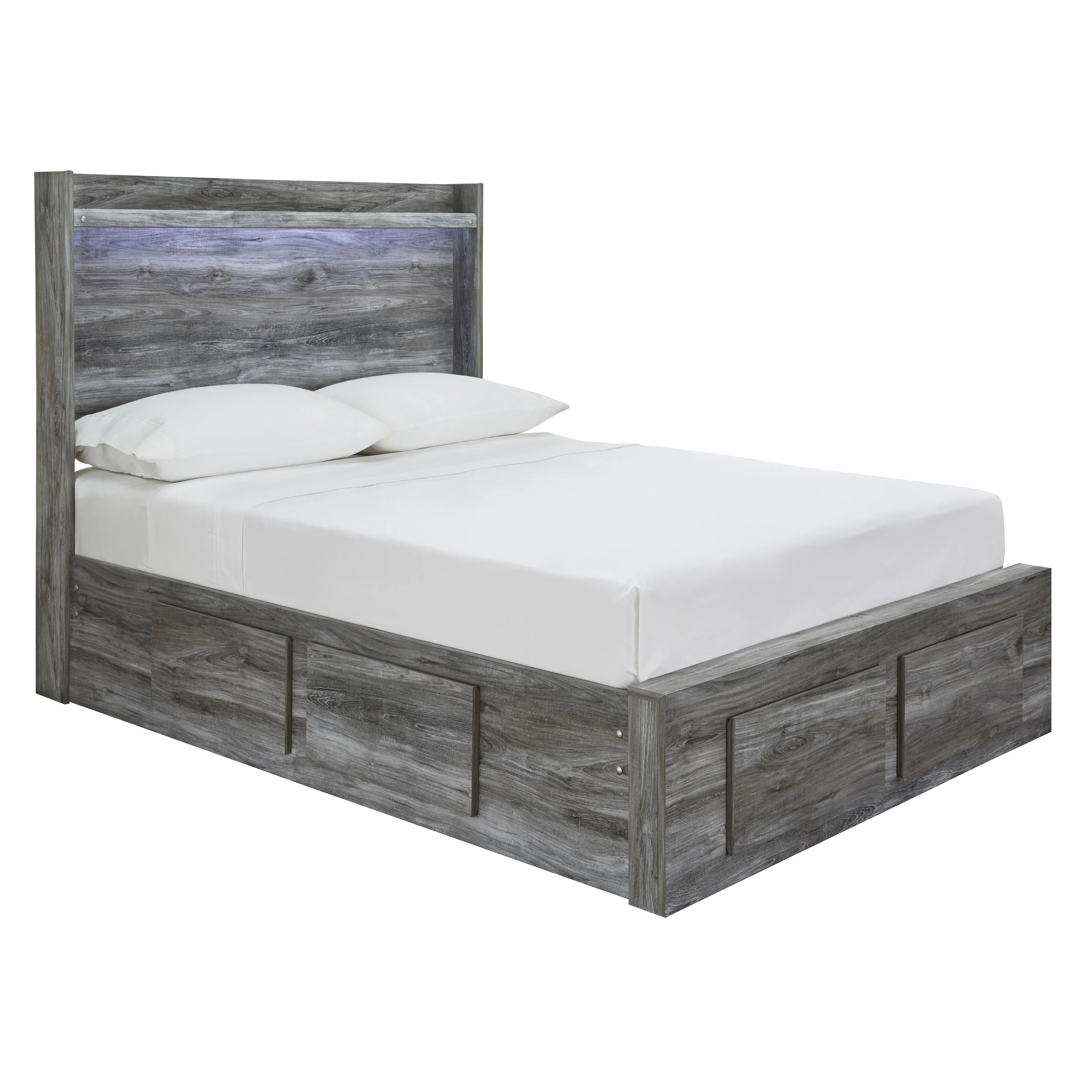 Signature Design by Ashley Baystorm B221B25 Full Panel Bed with 4 Storage Drawers
