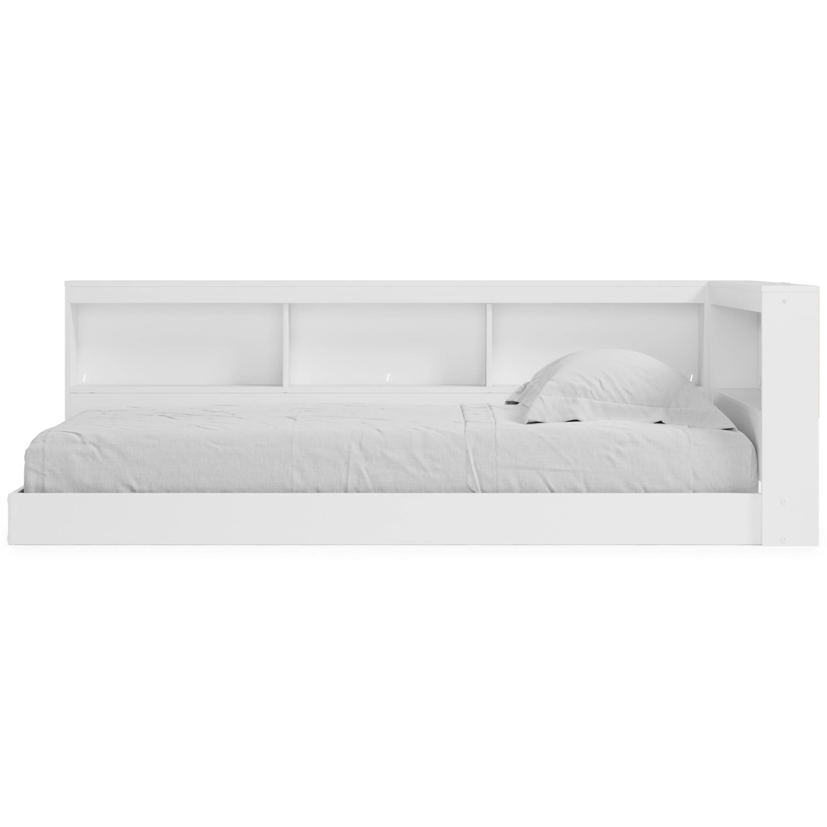 Signature Design by Ashley Piperton EB1221B1 Twin Bookcase Storage Bed - Image 3