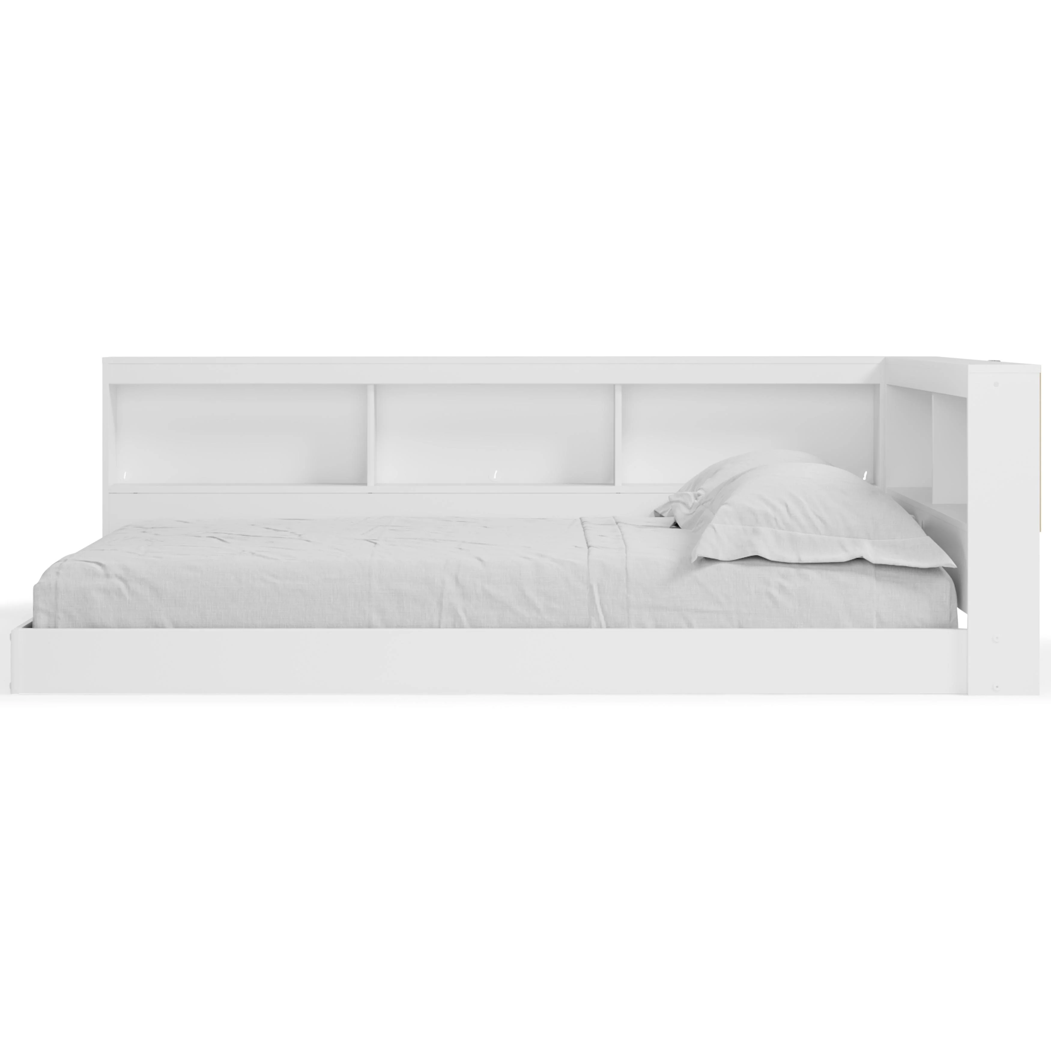 Signature Design by Ashley Piperton EB1221B2 Full Bookcase Storage Bed - Image 3