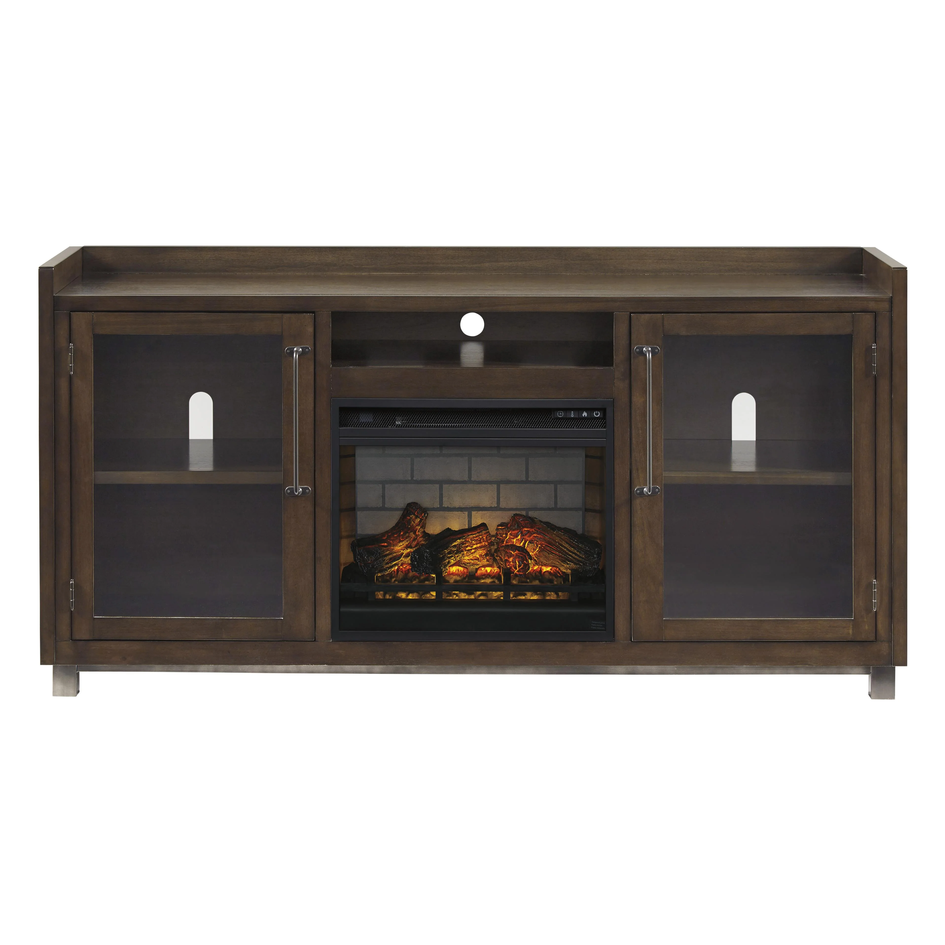 Signature Design by Ashley Starmore W633W5 70" TV Stand with Electric Fireplace - Image 2