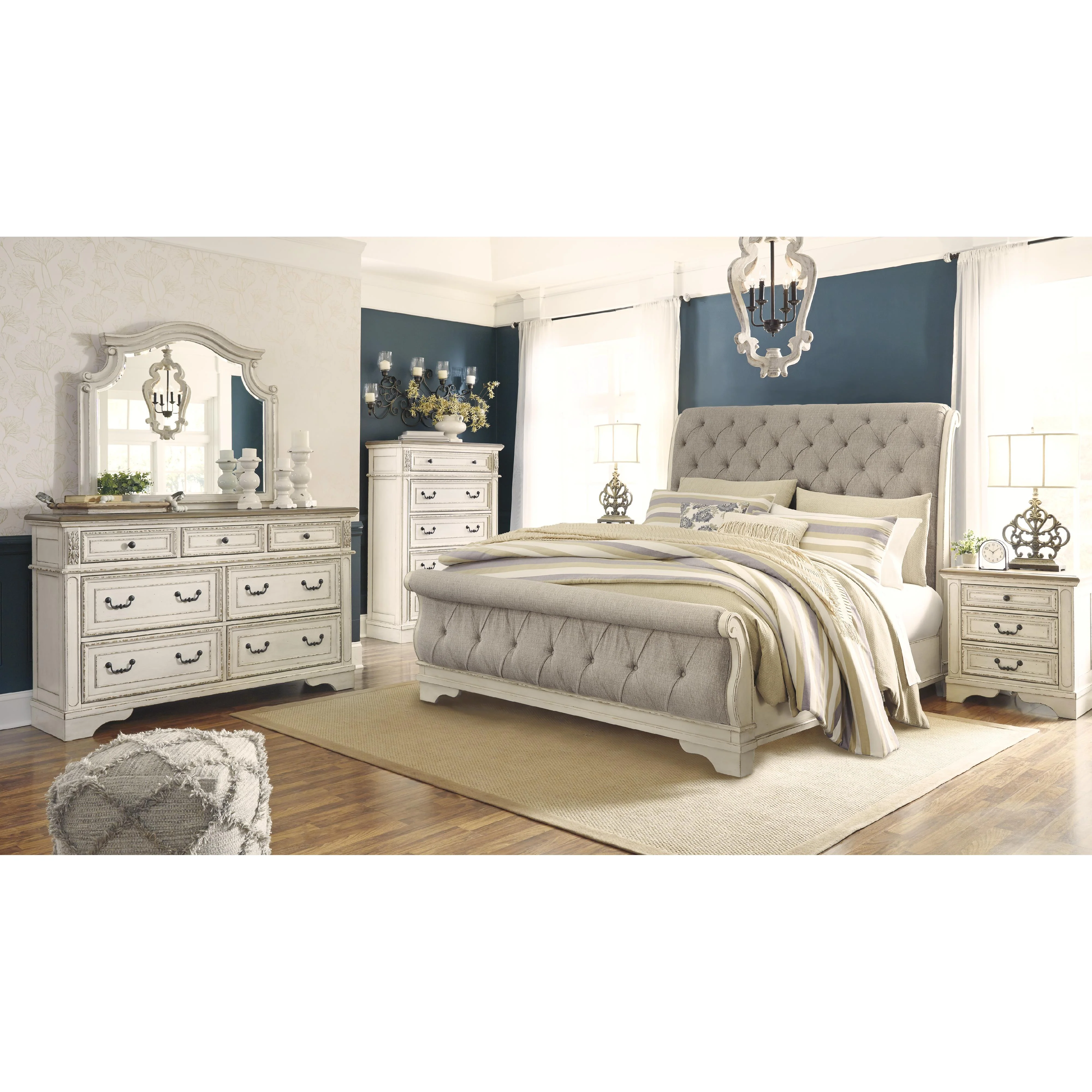 Signature Design by Ashley Realyn B743B1 Dresser and Mirror - Image 3