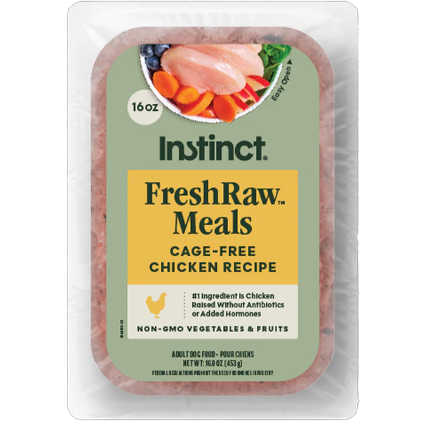 Instinct Dog FreshRaw Meals Cage-Free Chicken 16oz - Image 1
