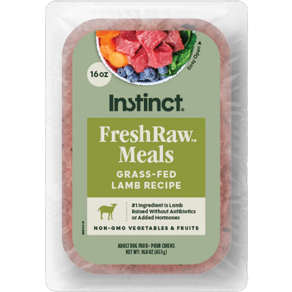Instinct Dog FreshRaw Meals Grass-Fed Lamb 16oz - Image 1
