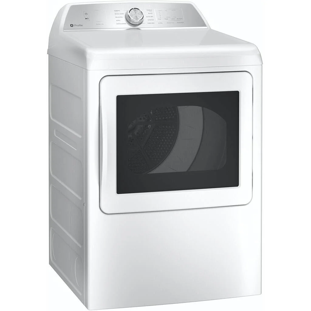 GE Profile 7.4 cu.ft. Electric Dryer with Wi-Fi PTD60EBSRWS - Image 3