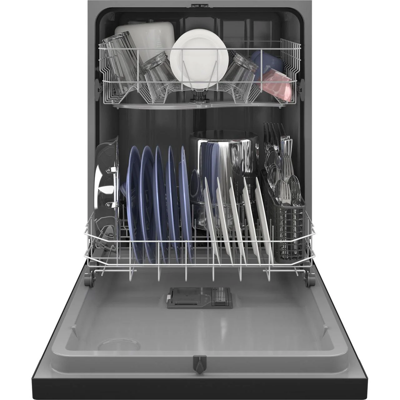 GE Built-in Dishwasher with Hard Food Disposer GDF450PGRBB - Image 3