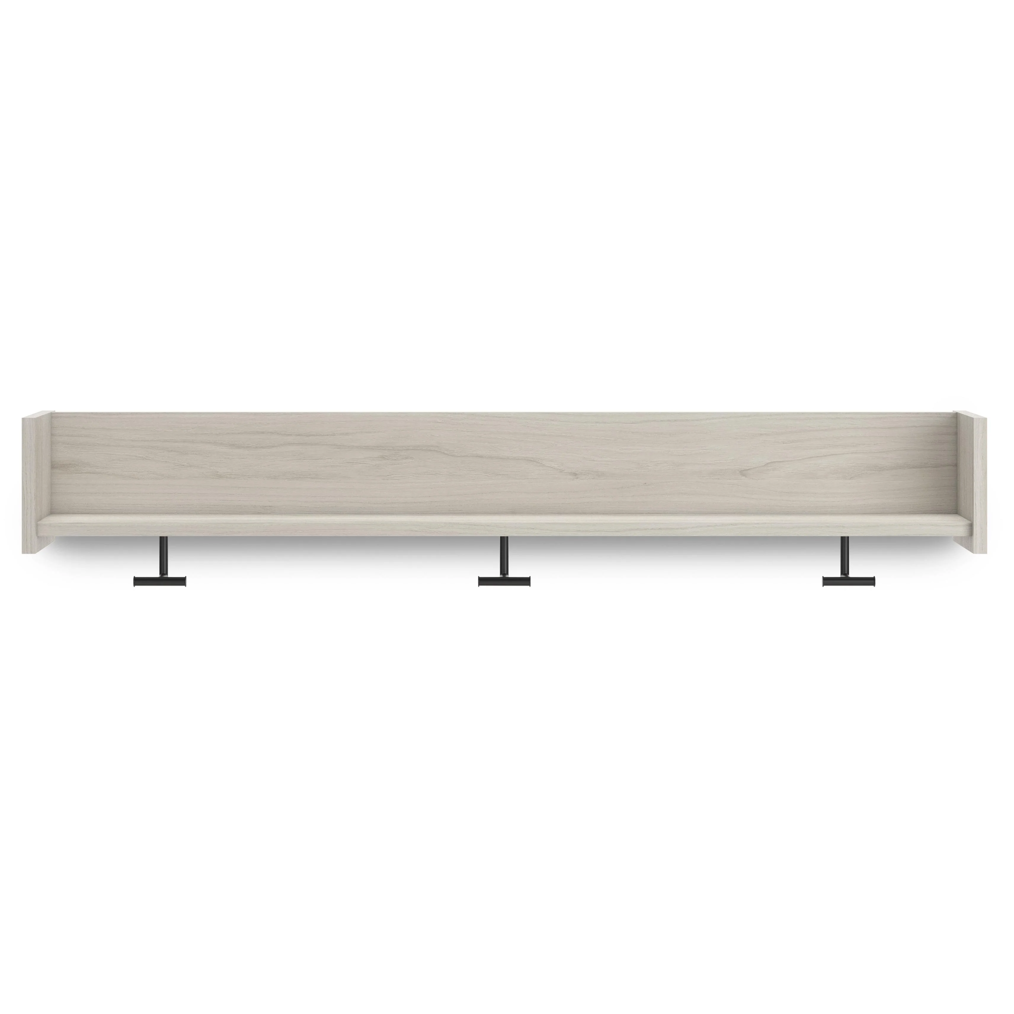 Signature Design by Ashley Socalle EA1864-151 Wall Mounted Coat Rack with Shelf - Image 2