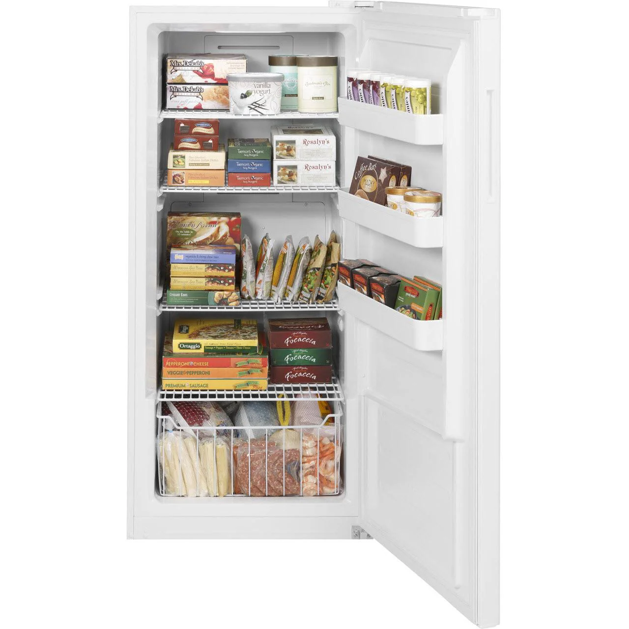 GE 14.2 cu.ft. Freestanding Upright Freezer FUF14QRRWW - Image 3