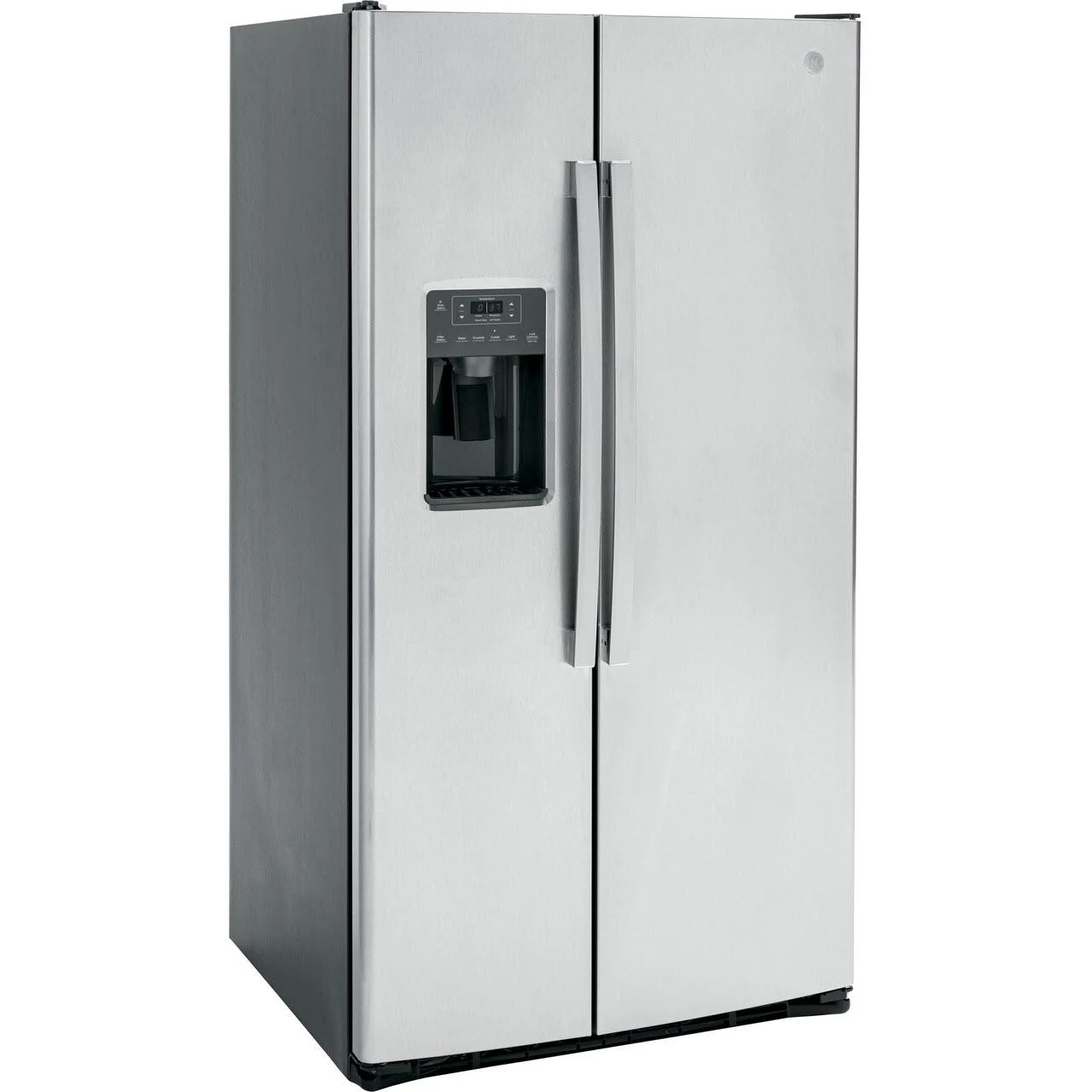 GE 36-inch 25.3 cu.ft. Freestanding Side-by-Side Refrigerator with LED Lighting GSE25GYPFS - Image 2