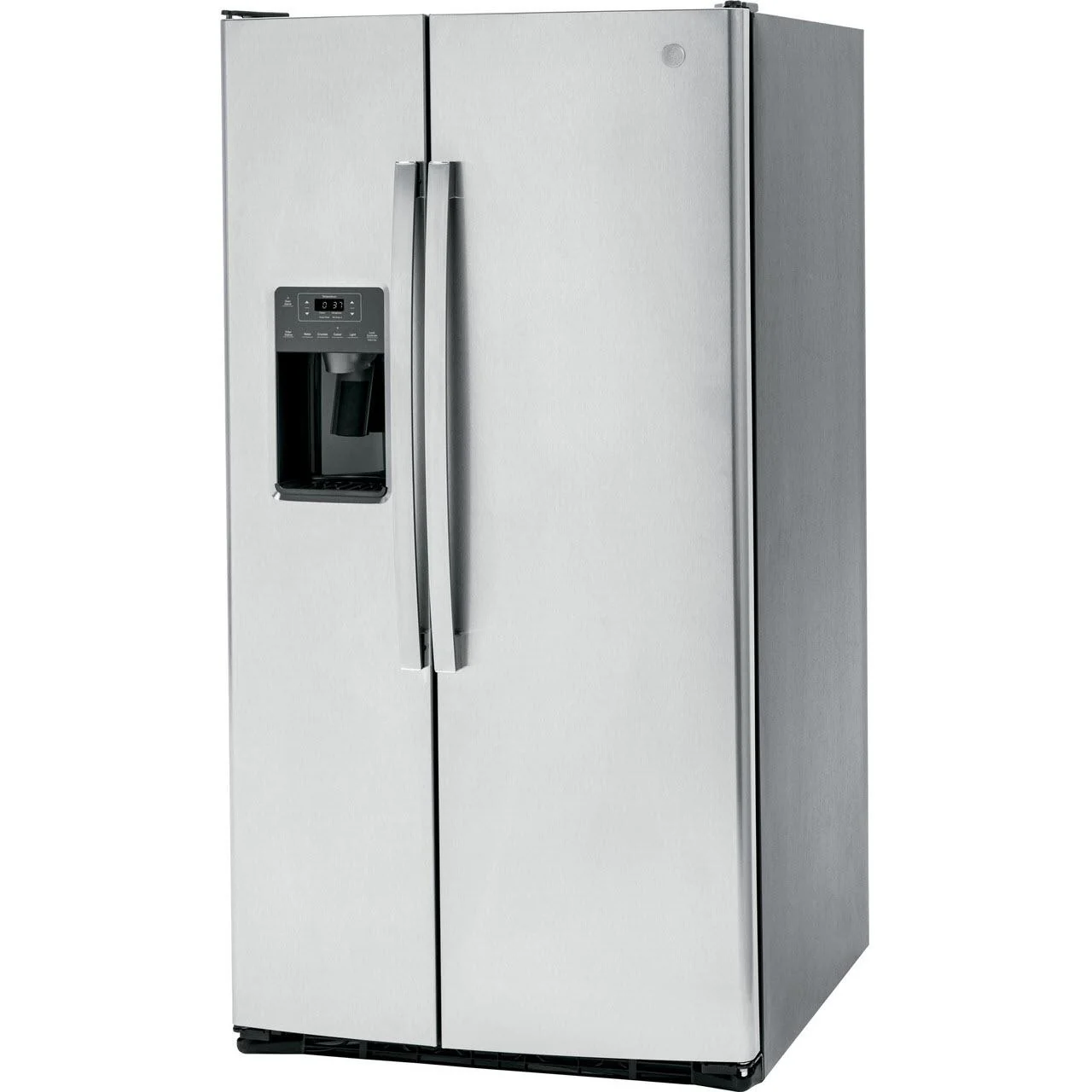 GE 36-inch 25.3 cu.ft. Freestanding Side-by-Side Refrigerator with LED Lighting GSE25GYPFS - Image 3
