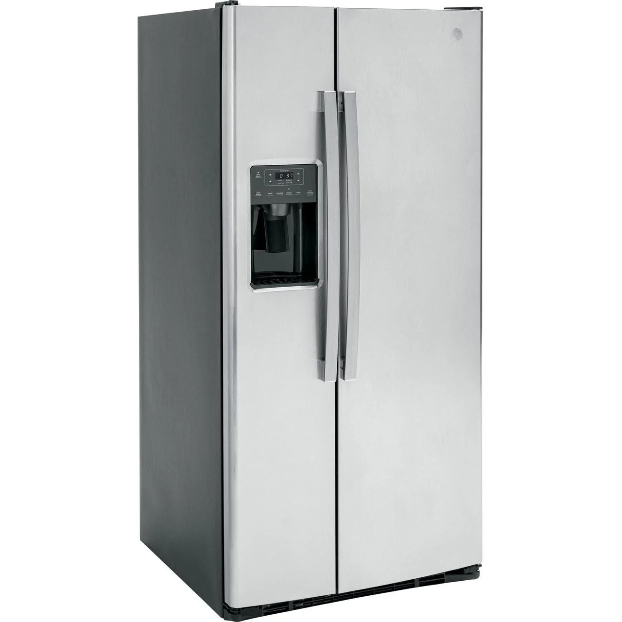 GE 33-inch 23 cu.ft. Freestanding Side-by-Side Refrigerator with LED Lighting GSE23GYPFS - Image 2