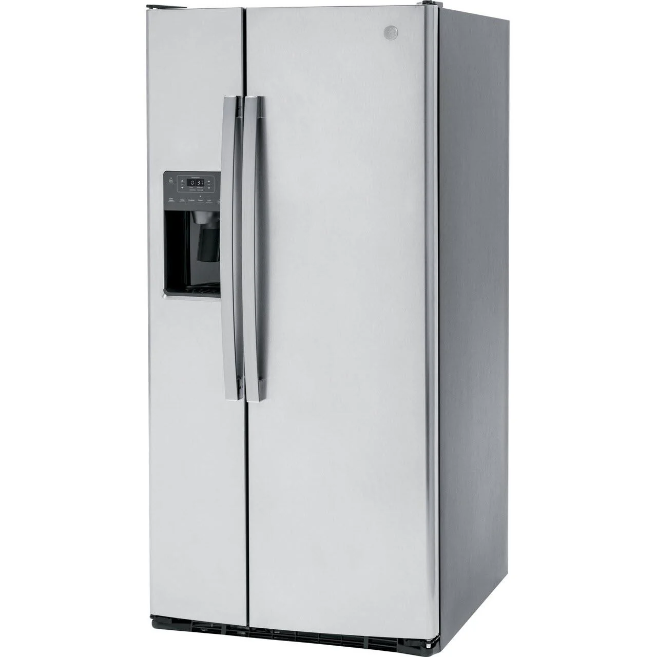 GE 33-inch 23 cu.ft. Freestanding Side-by-Side Refrigerator with LED Lighting GSE23GYPFS - Image 3