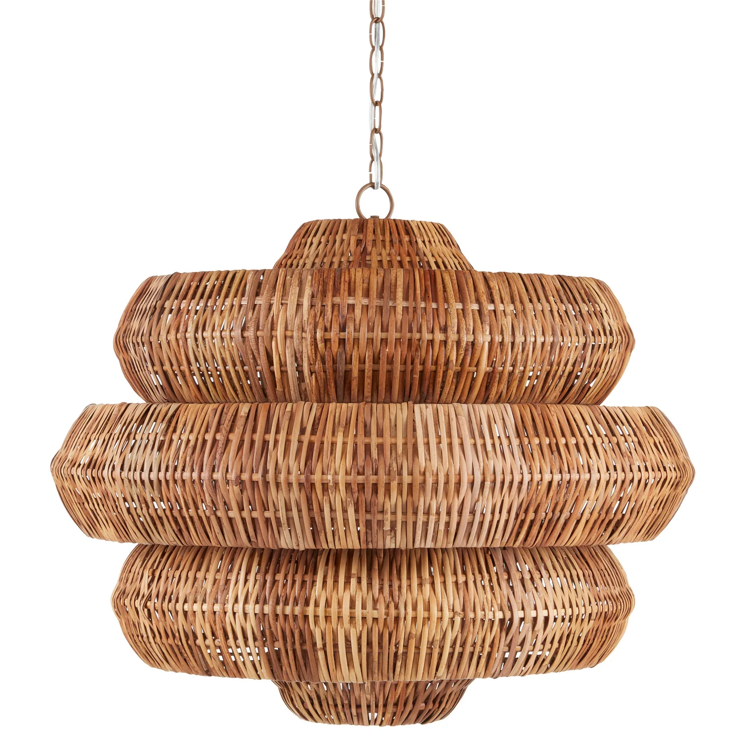 Antibes Rattan Chandelier - Image 2