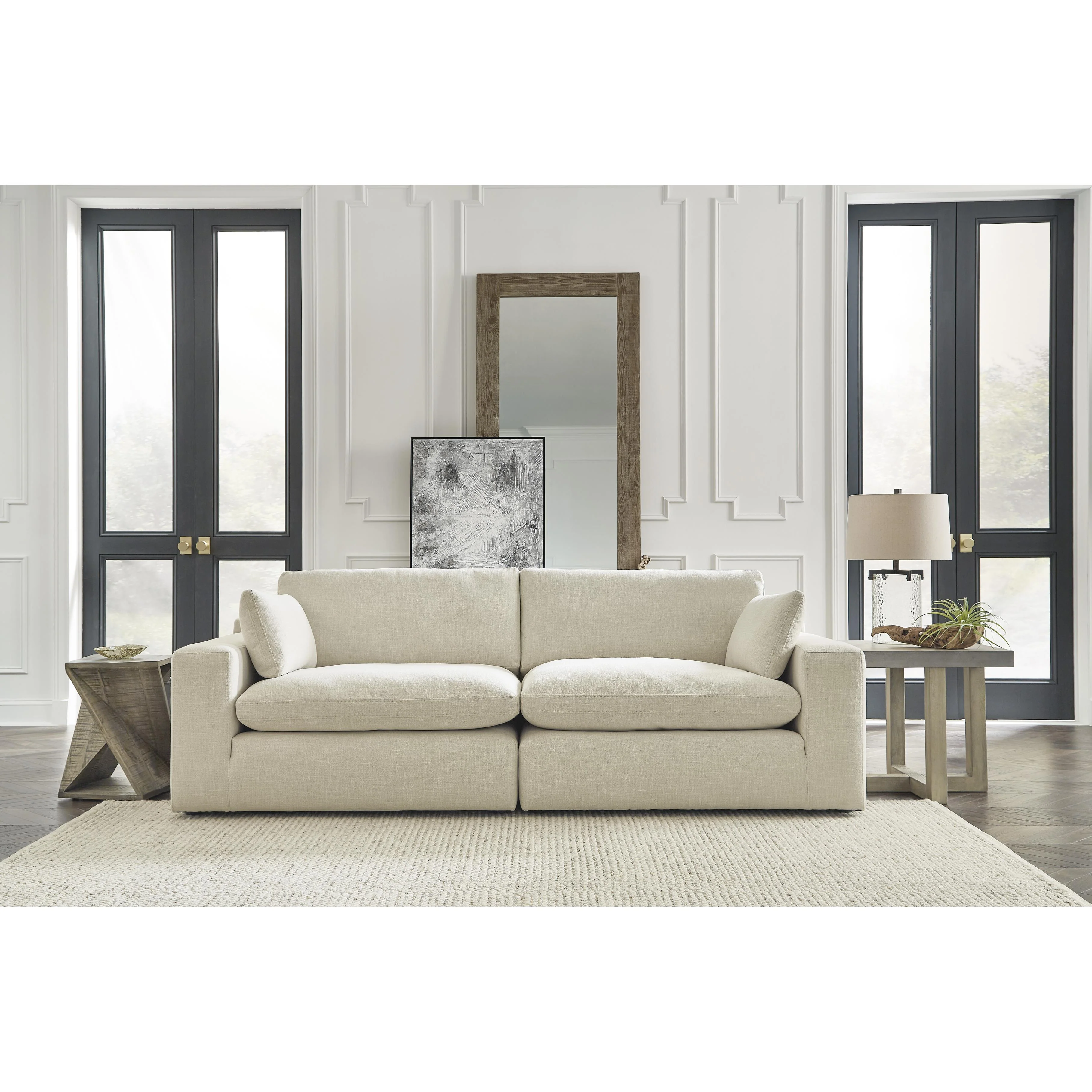 Benchcraft Elyza 10006S1 2 pc Sectional Loveseat - Image 2