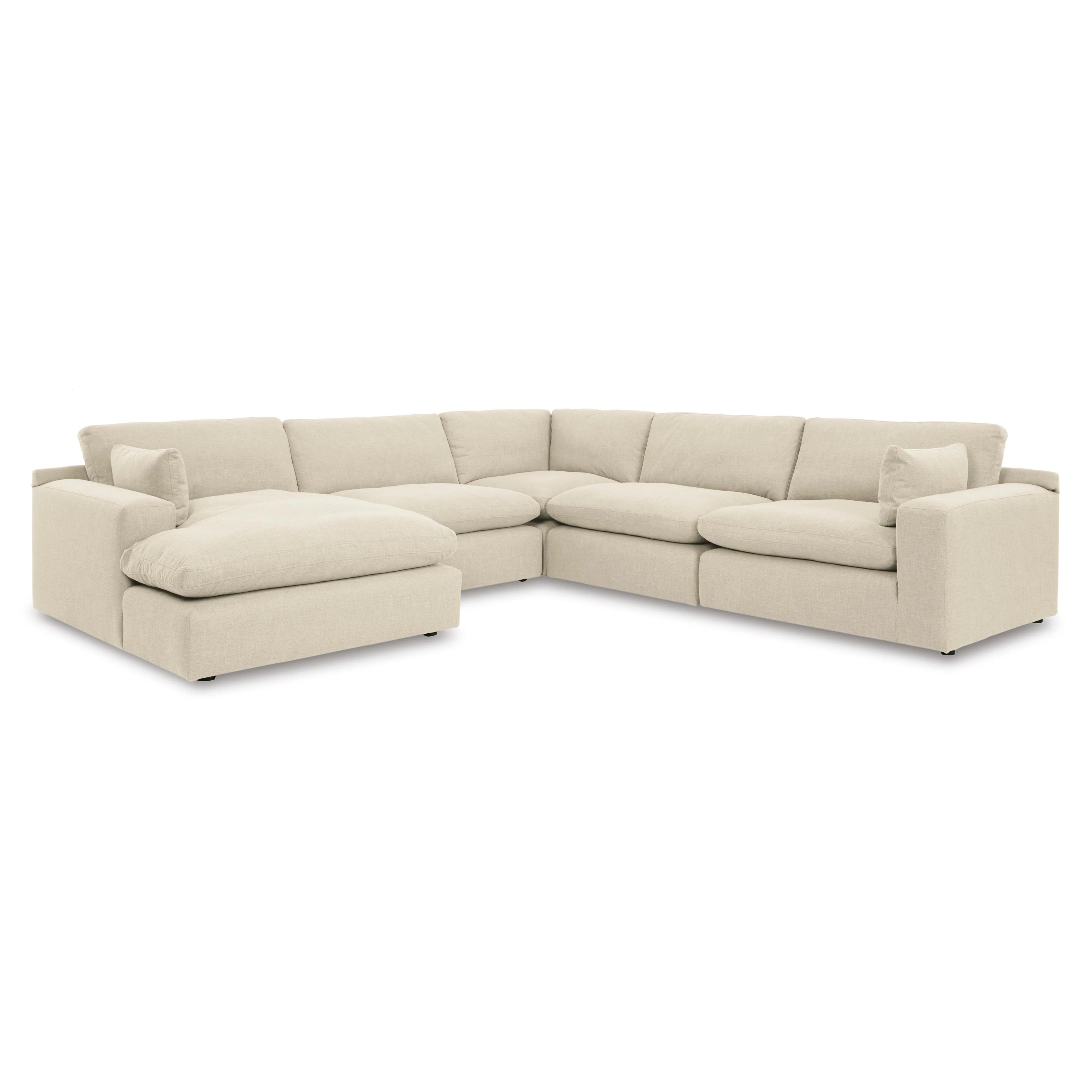 Benchcraft Elyza 10006S6 5 pc Sectional with Chaise - Image 1