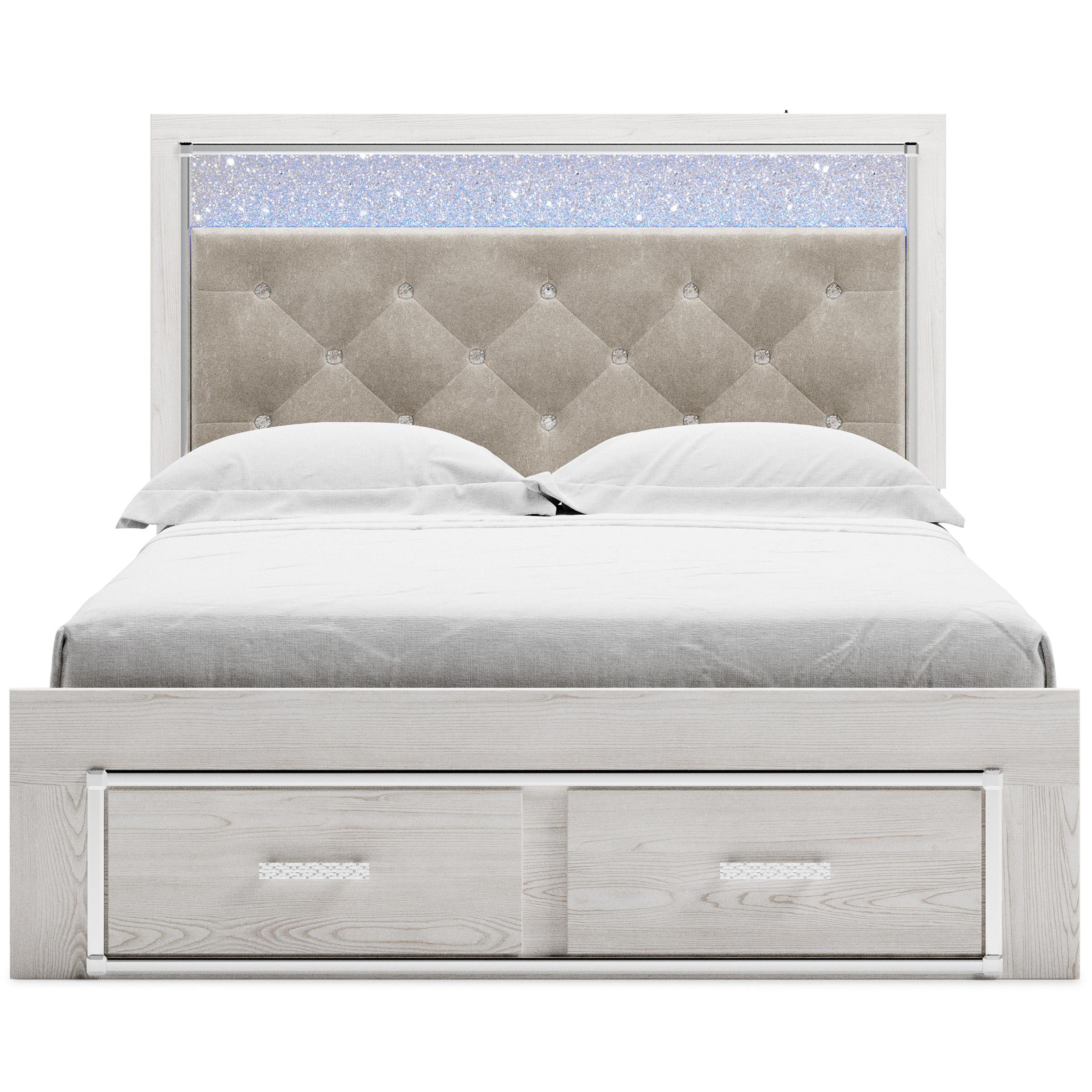 Signature Design by Ashley Altyra B2640B17 Queen Upholstered Storage Bed - Image 2