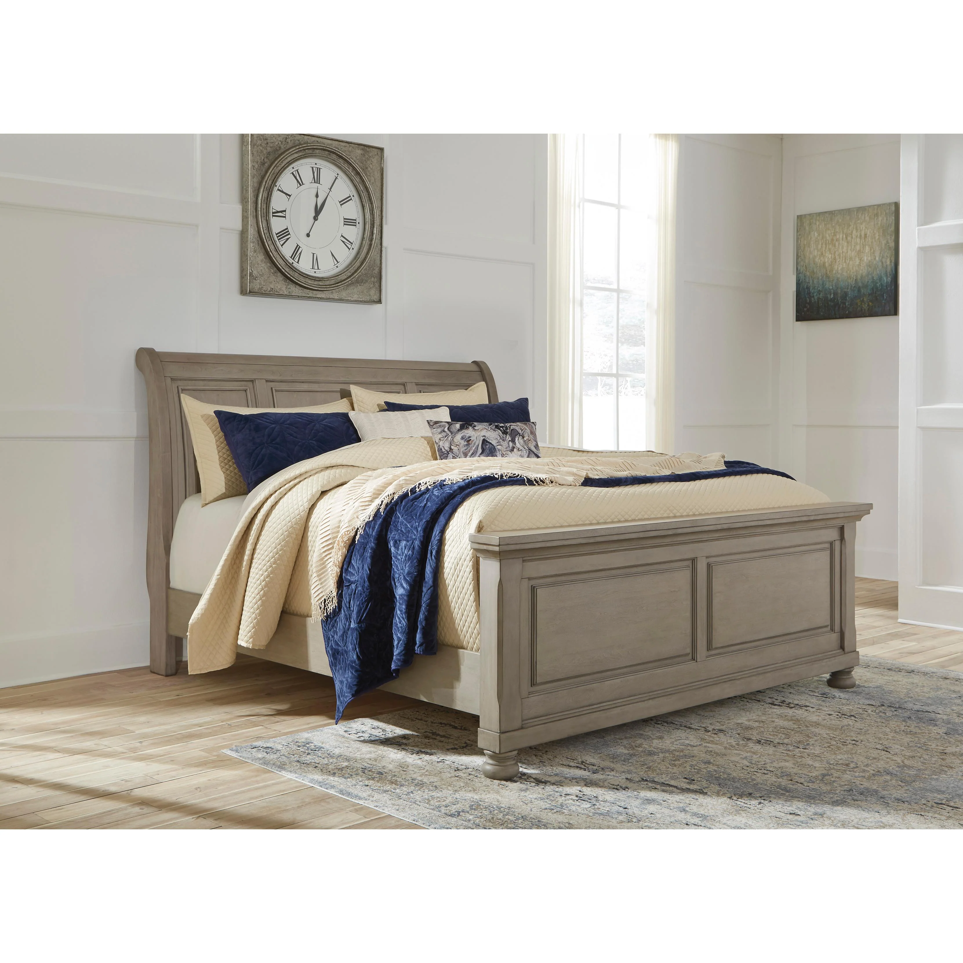 Signature Design by Ashley Lettner B733B32 Queen Sleigh Bed - Image 2