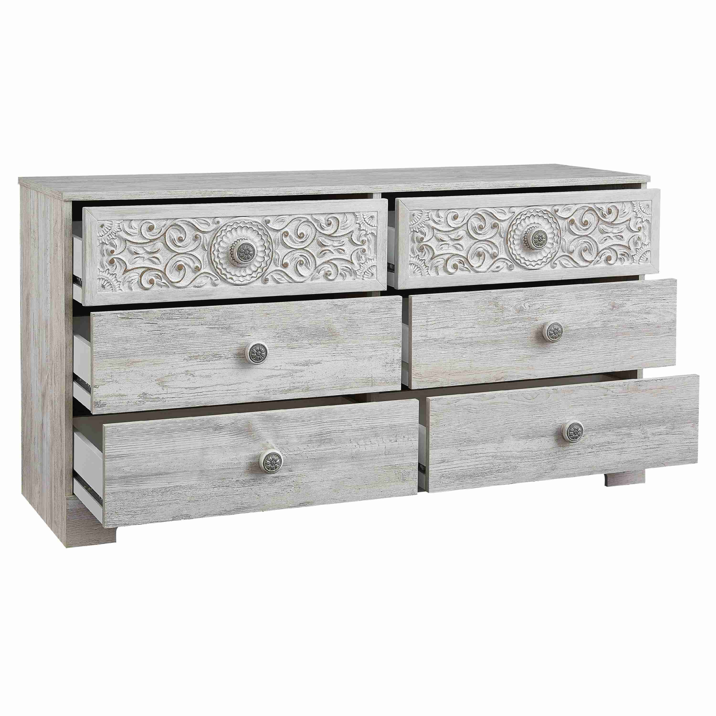 Signature Design by Ashley Paxberry EB1811-231 Six Drawer Dresser - Image 2