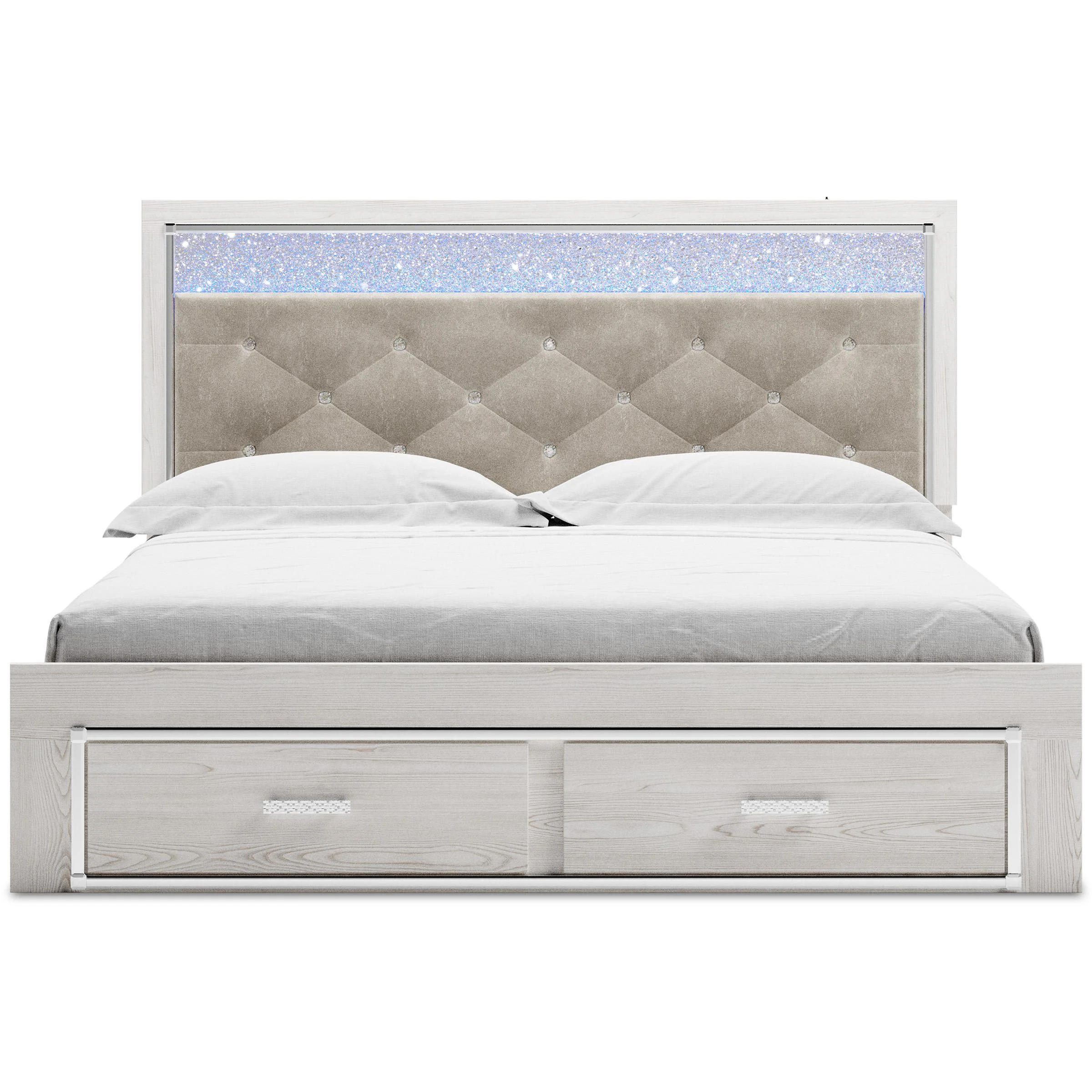 Signature Design by Ashley Altyra B2640B29 King Upholstered Storage Bed - Image 2