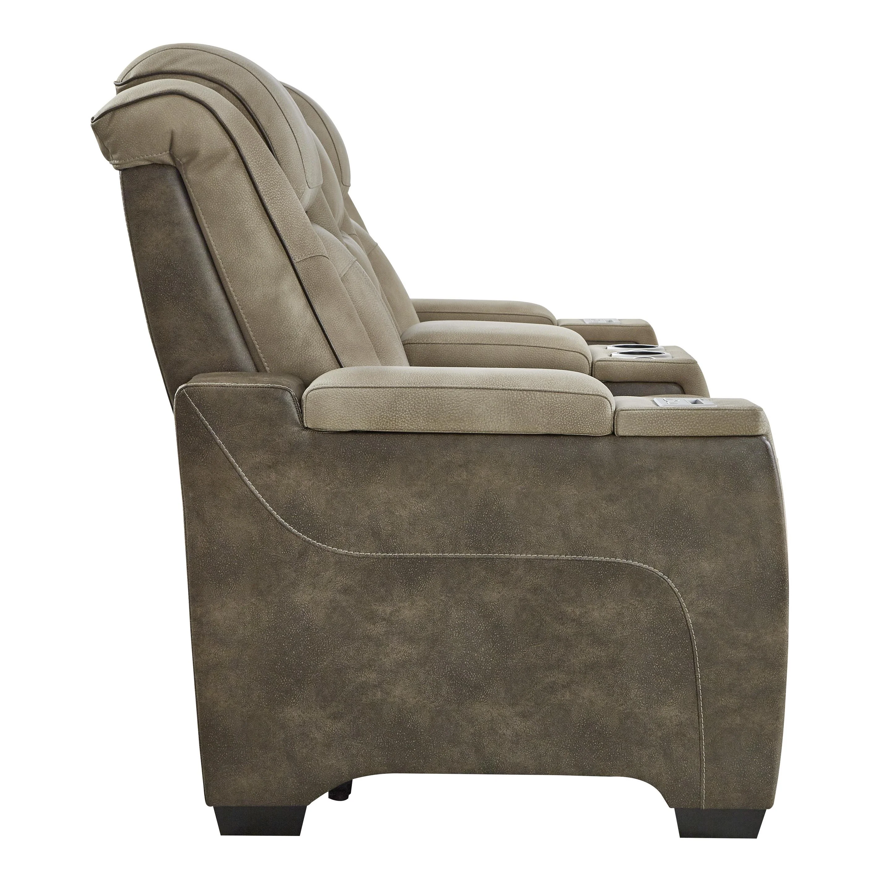 Signature Design by Ashley Next-Gen DuraPella 2200318 Power Reclining Loveseat with Console and Adjustable Headrest - Image 3