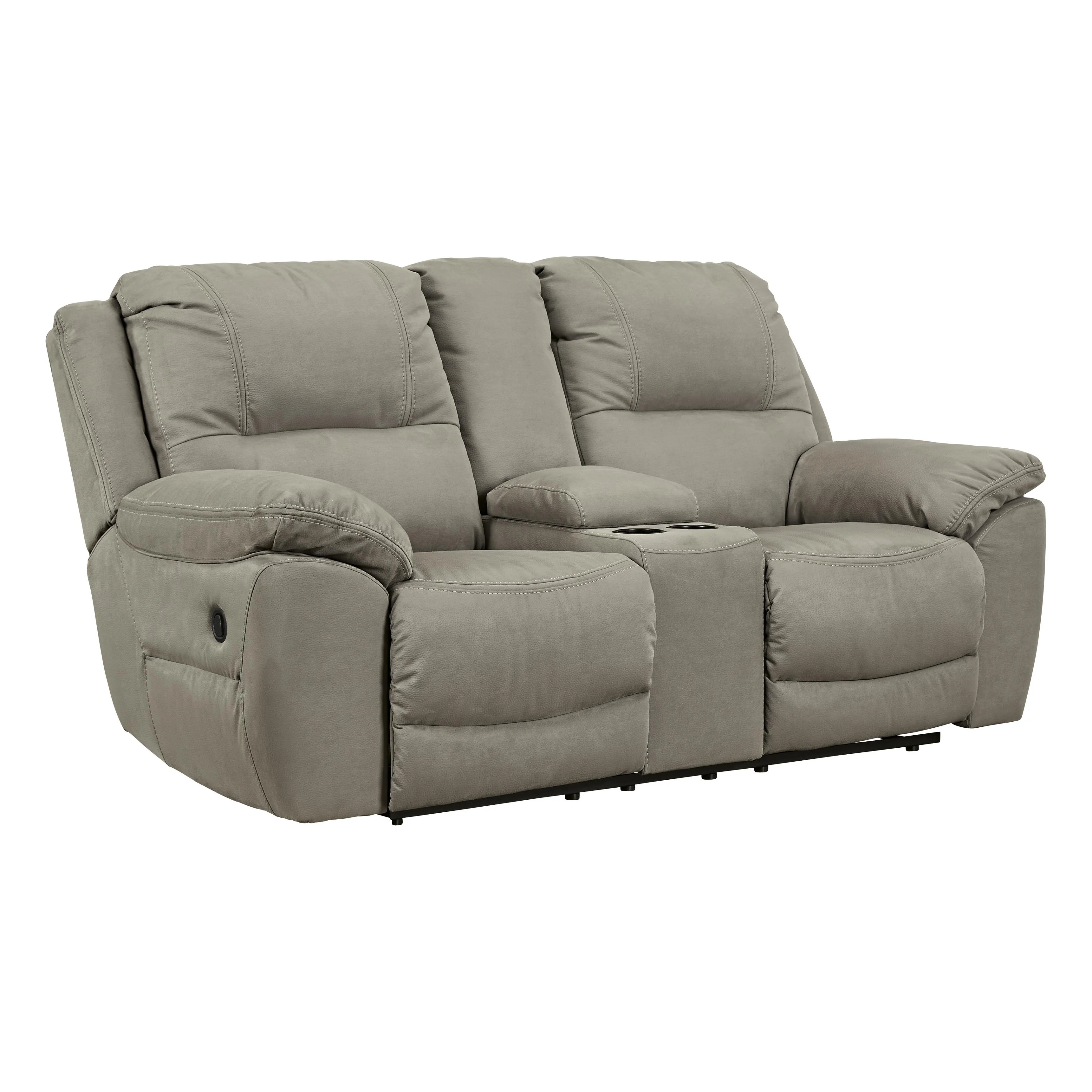 Signature Design by Ashley Next-Gen Gaucho 5420394 Double Reclining Loveseat with Console - Image 1