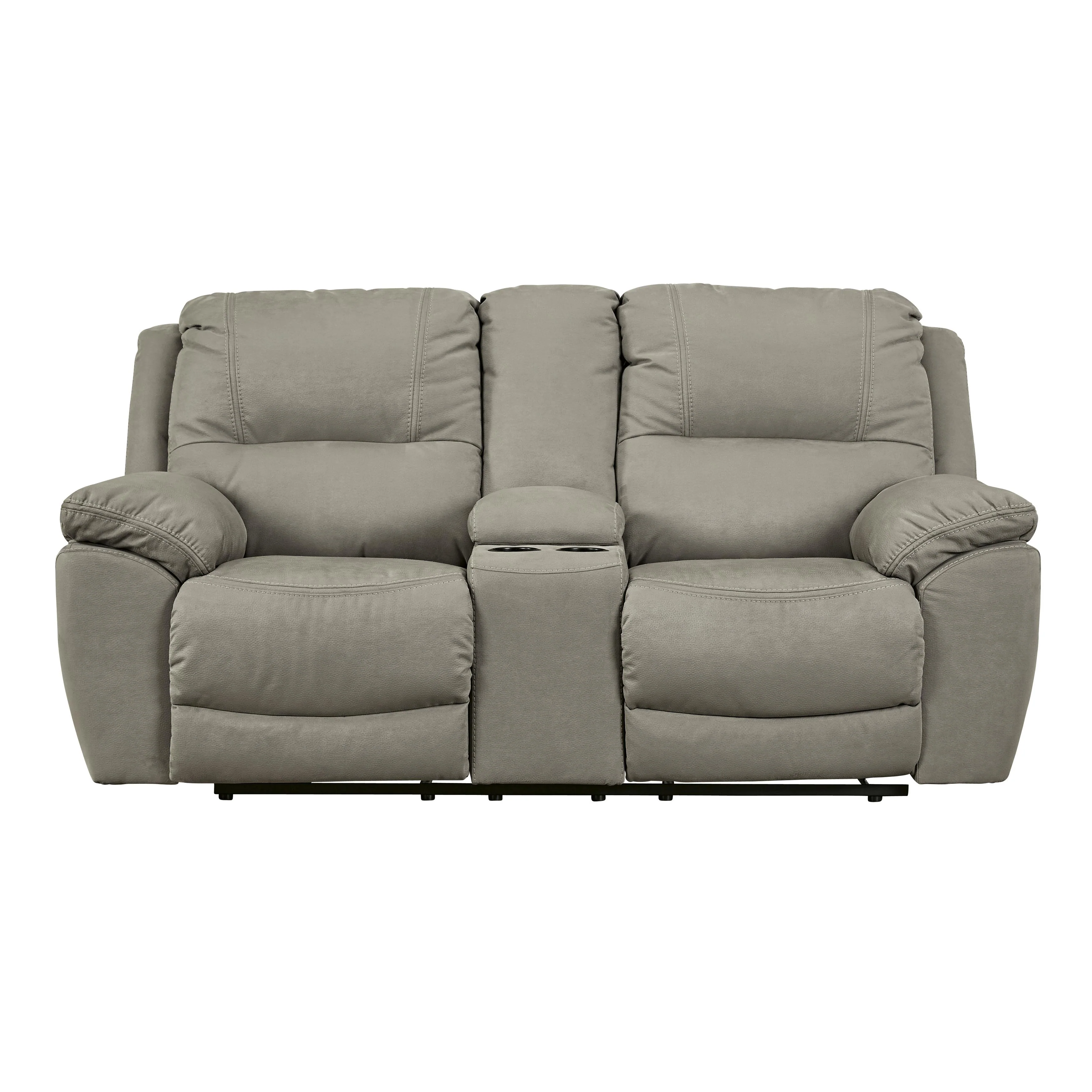 Signature Design by Ashley Next-Gen Gaucho 5420394 Double Reclining Loveseat with Console - Image 3